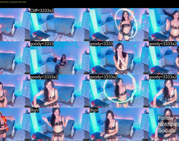ticketshow — 73 minute Chaturbate female cam show recording, 720p, Sep 22, 2022