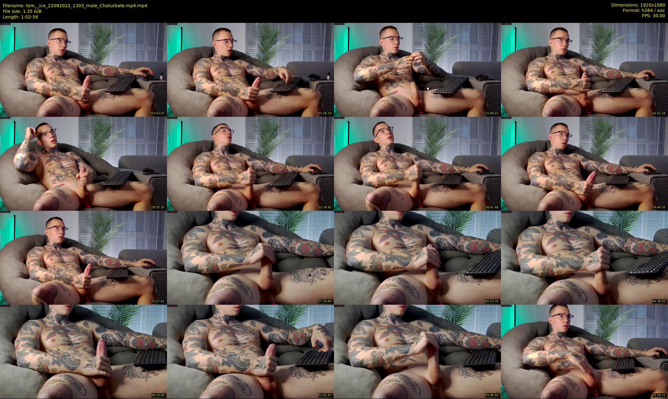 tom__ice — 63 minute Chaturbate male cam show recording, 1080p, Sep 22, 2022
