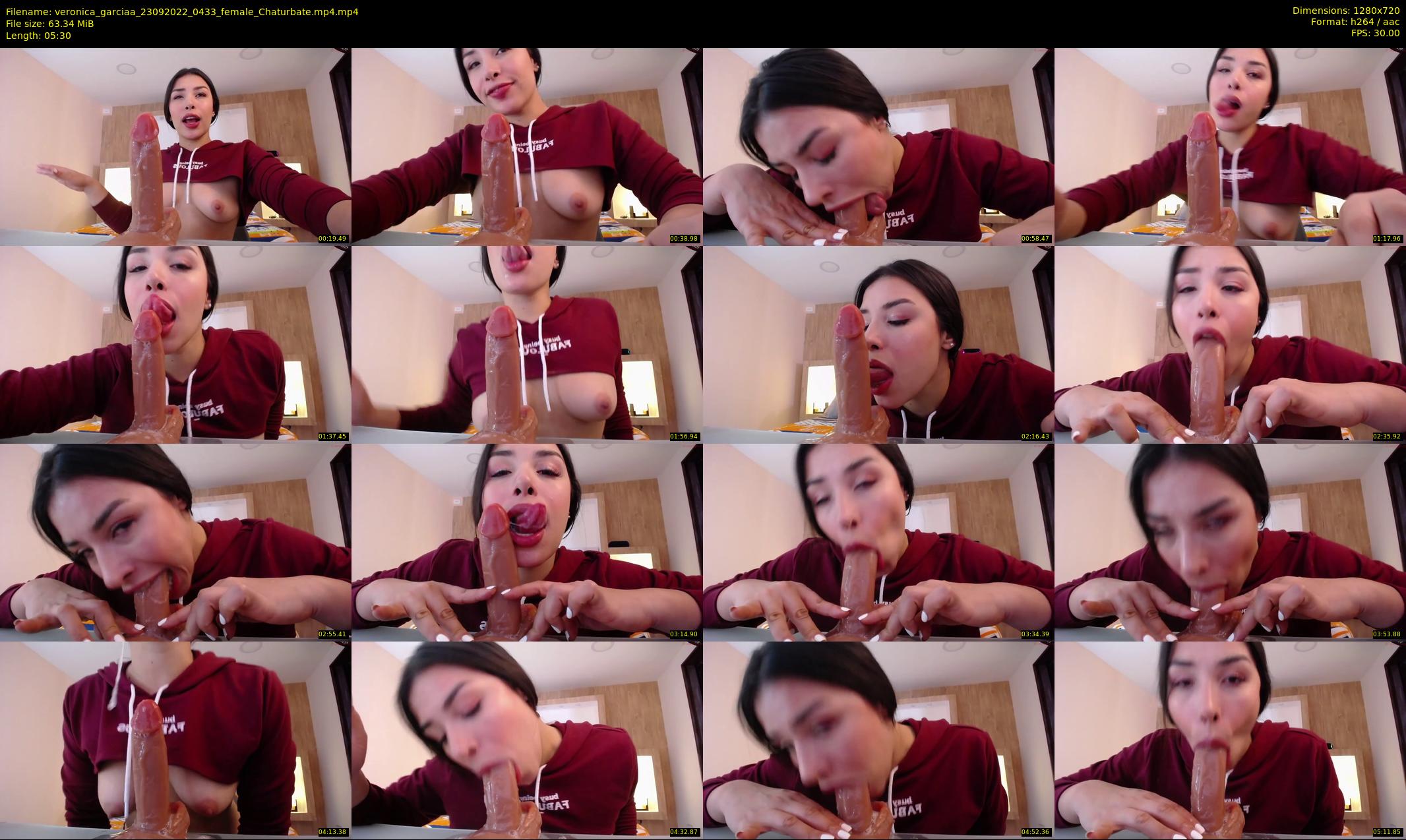 veronica_garciaa — 6 minute Chaturbate female cam show recording, 720p, Sep 23, 2022
