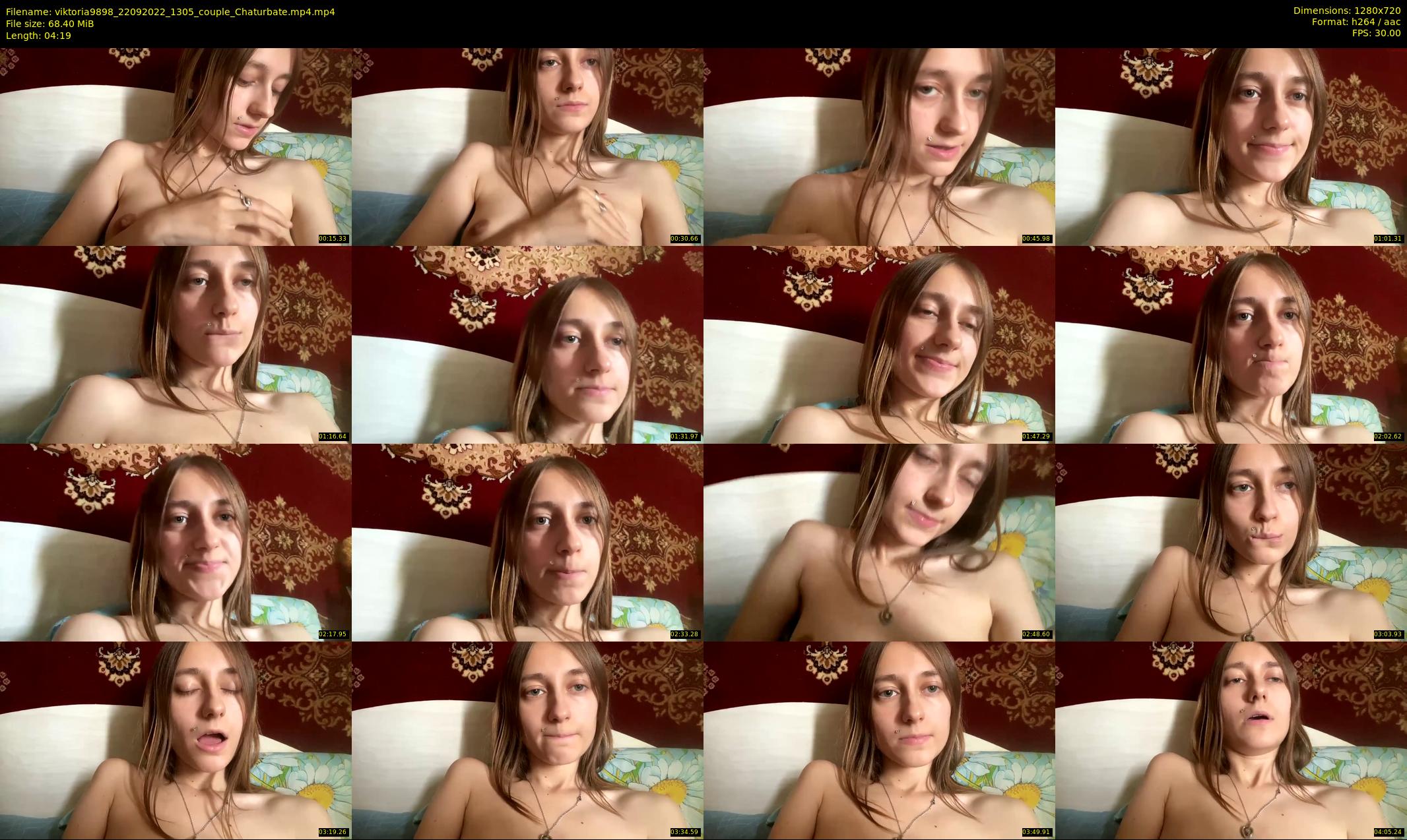 viktoria9898 — 5 minute Chaturbate couple cam show recording, 720p, Sep 22, 2022