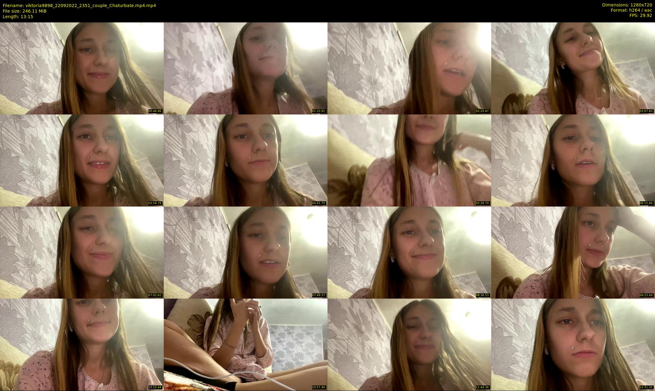 viktoria9898 — 14 minute Chaturbate couple cam show recording, 720p, Sep 22, 2022