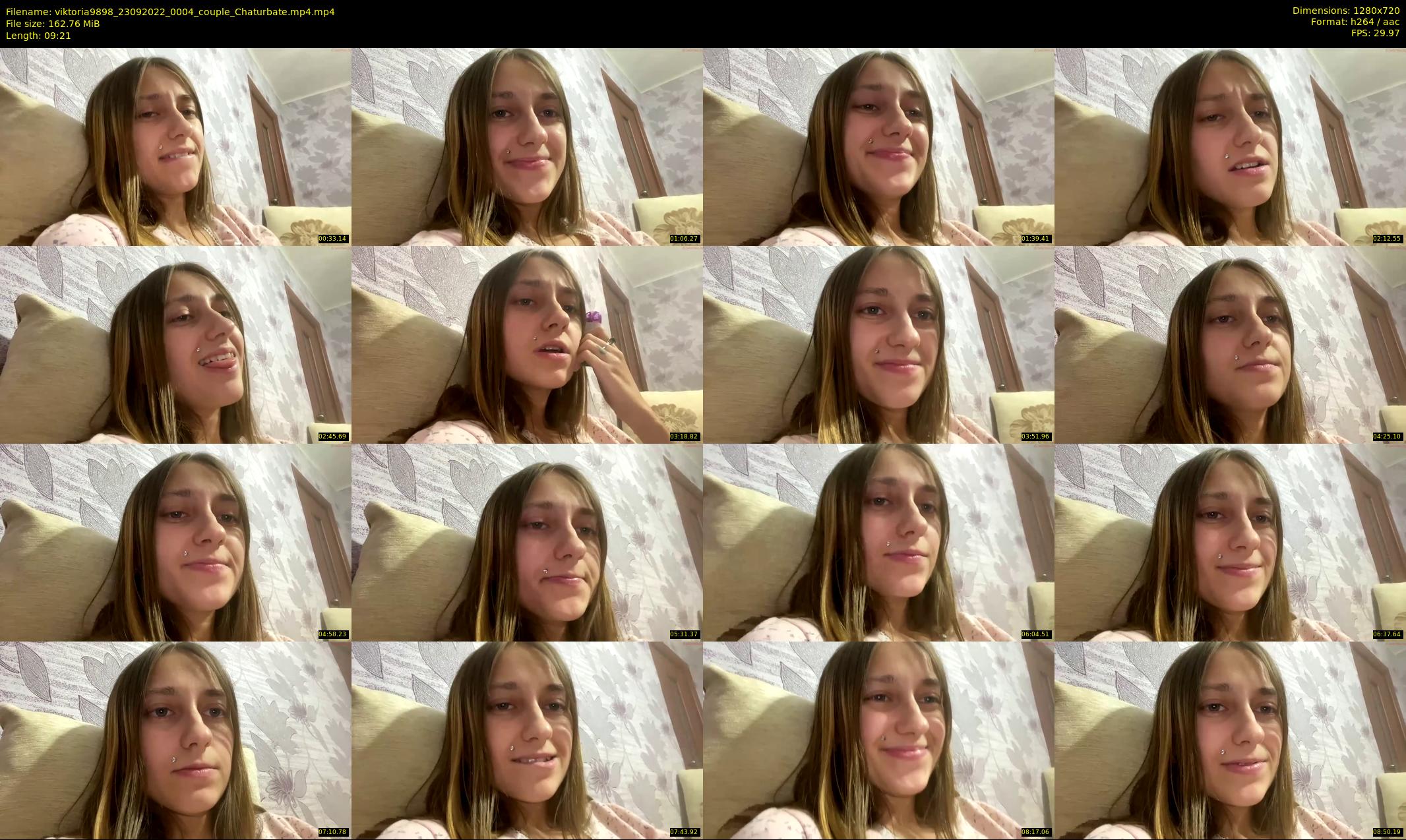 viktoria9898 — 10 minute Chaturbate couple cam show recording, 720p, Sep 23, 2022