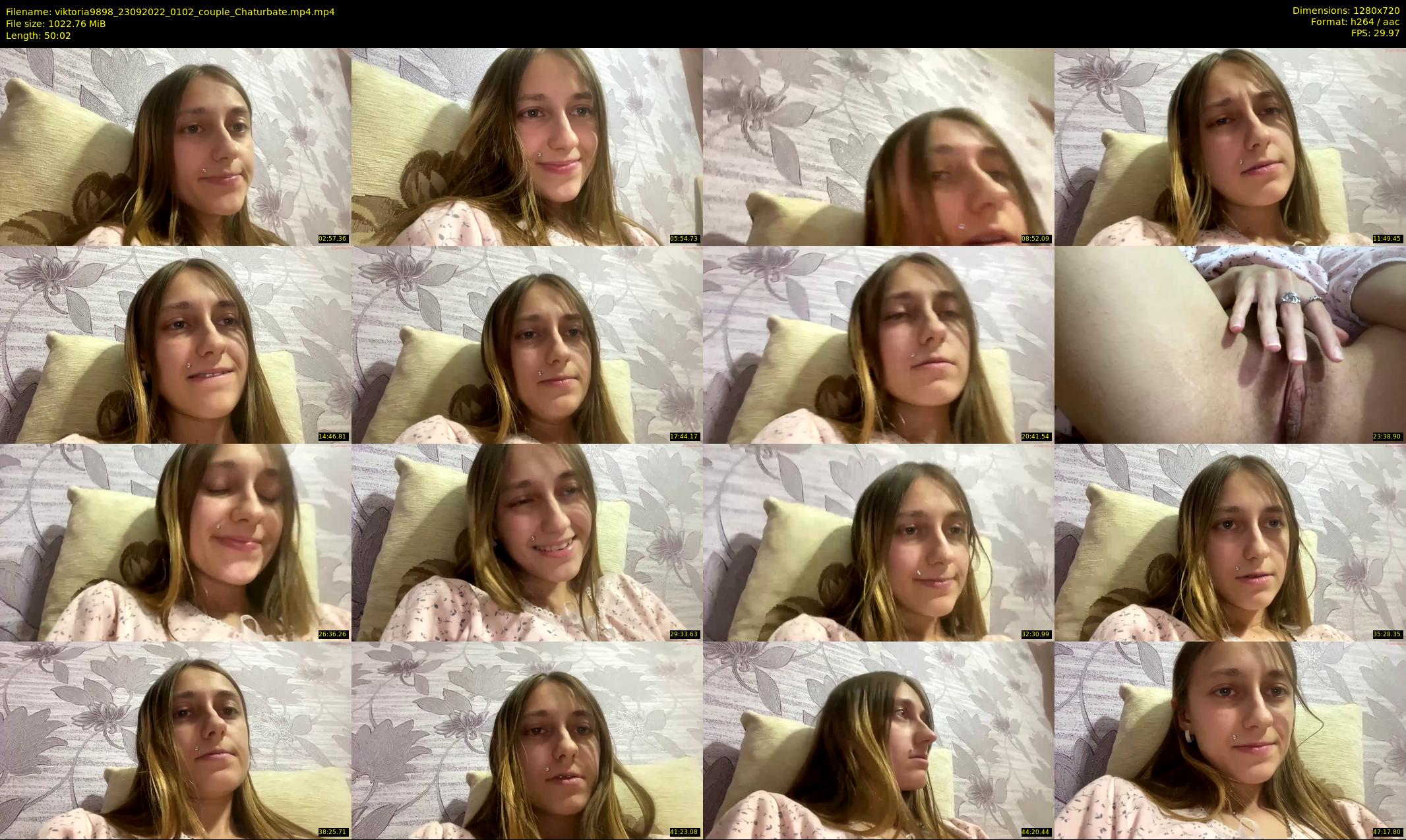 viktoria9898 — 51 minute Chaturbate couple cam show recording, 720p, Sep 23, 2022