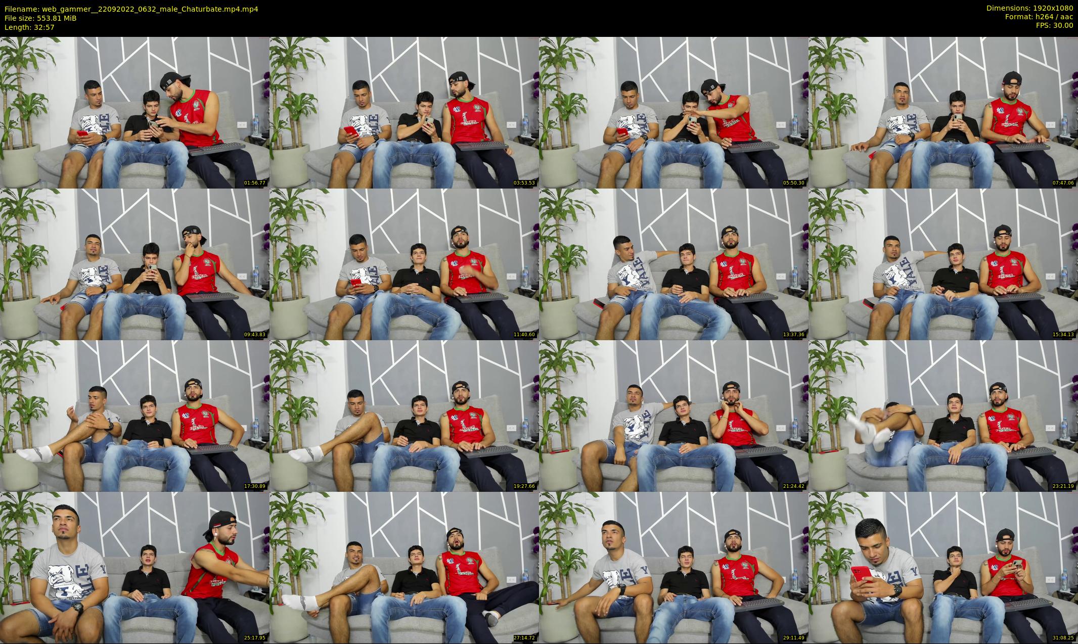 web_gammer_ — 33 minute Chaturbate male cam show recording, 1080p, Sep 22, 2022