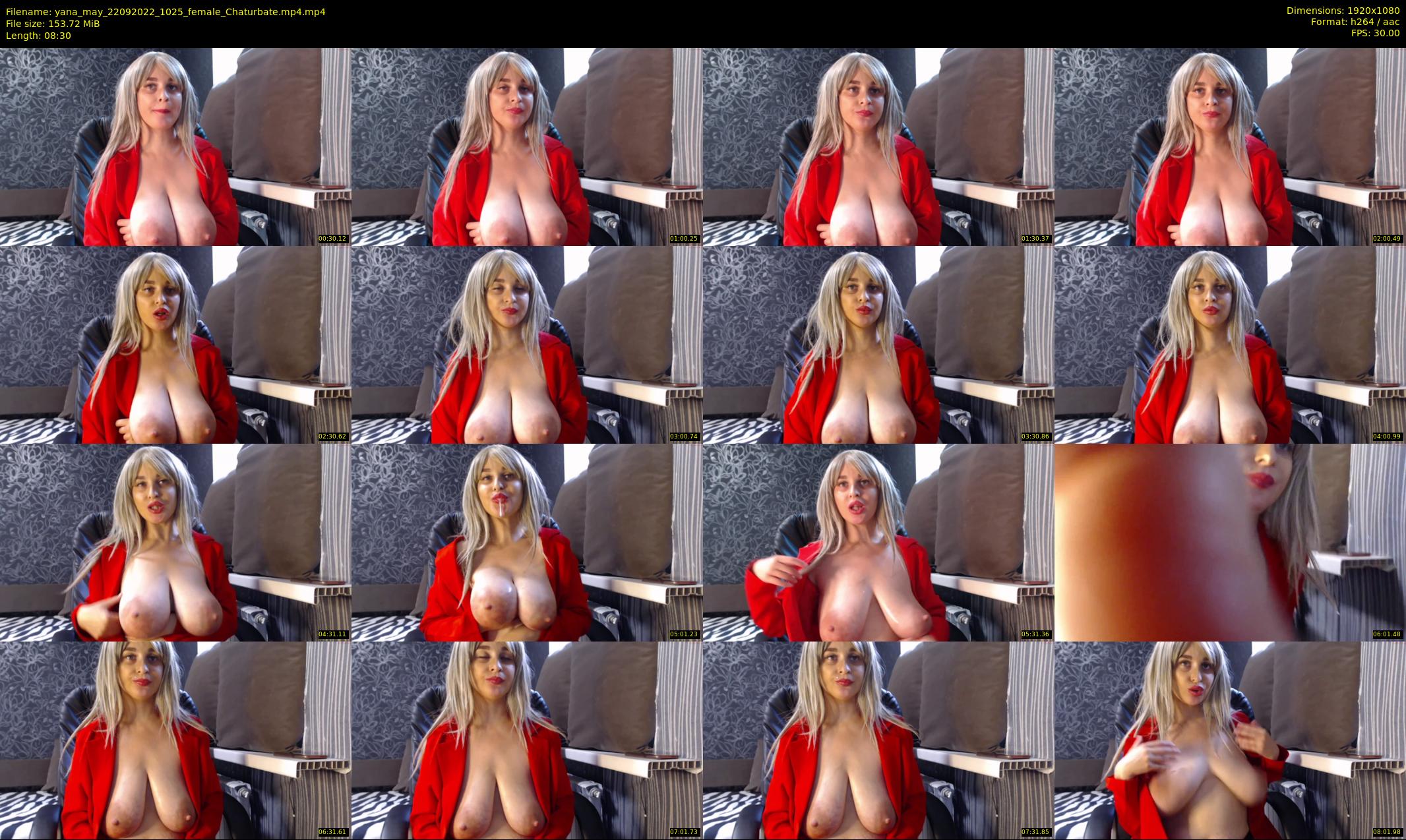 yana_may — 9 minute Chaturbate female cam show recording, 1080p, Sep 22, 2022