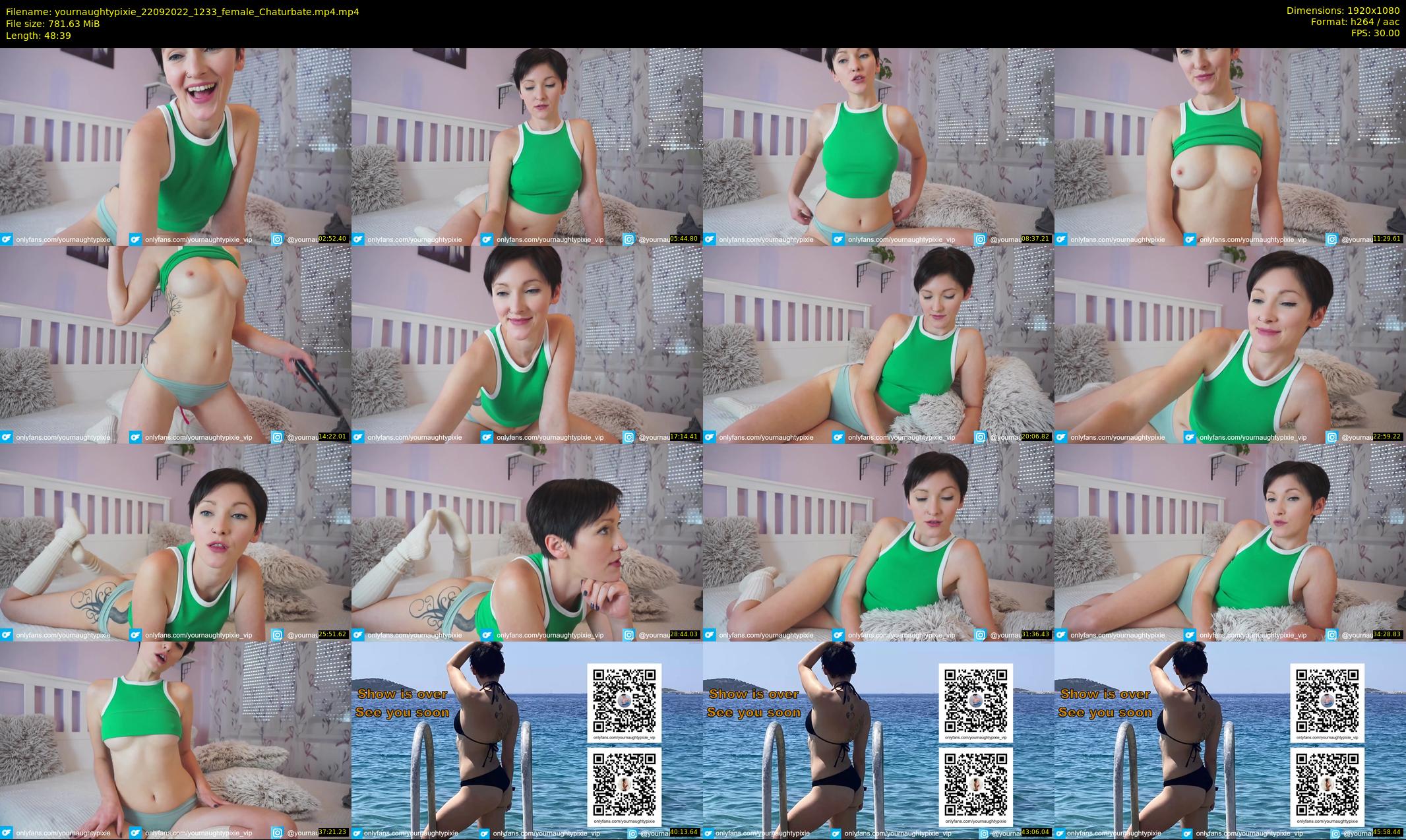yournaughtypixie — 49 minute Chaturbate couple cam show recording, 1080p, Sep 22, 2022