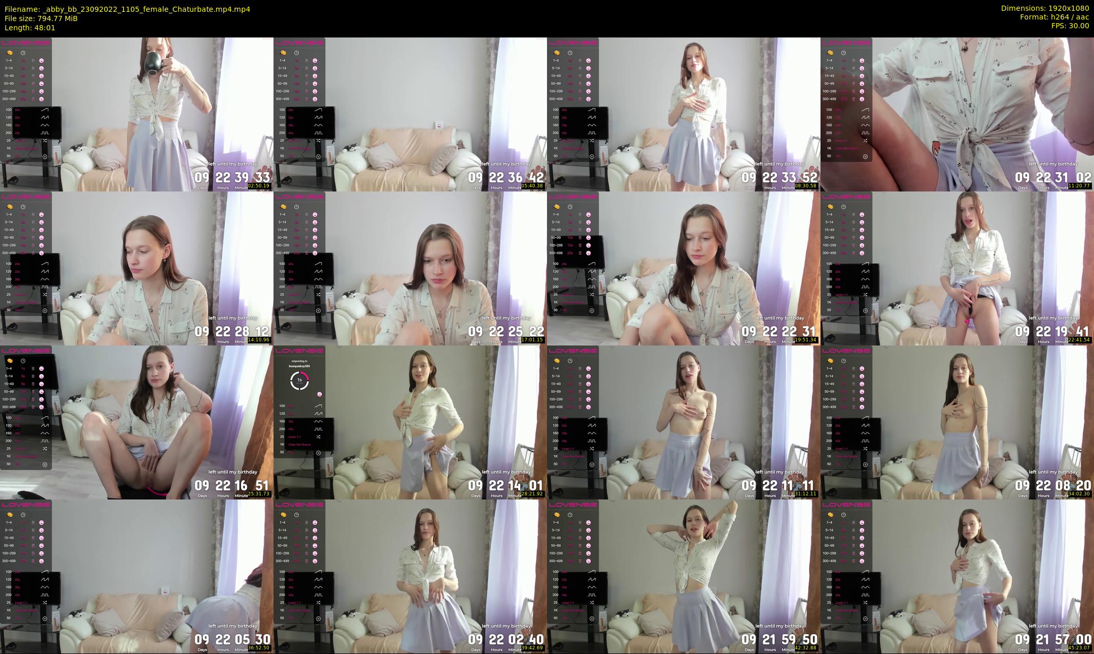 _abby_bb — 49 minute Chaturbate female cam show recording, 1080p, Sep 23, 2022