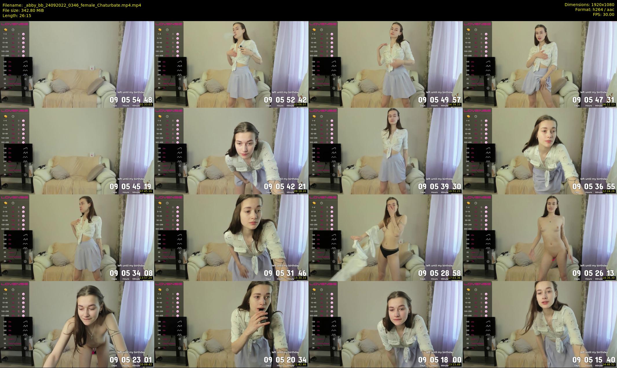 _abby_bb — 27 minute Chaturbate female cam show recording, 1080p, Sep 24, 2022