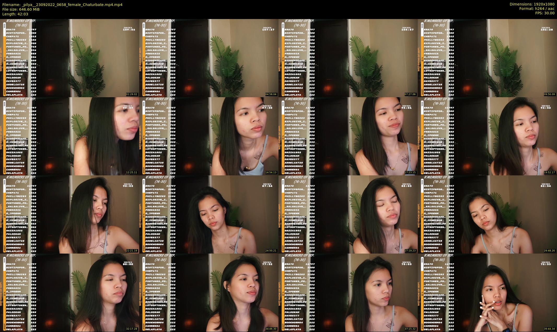 _pilya_ — 43 minute Chaturbate female cam show recording, 1080p, Sep 23, 2022