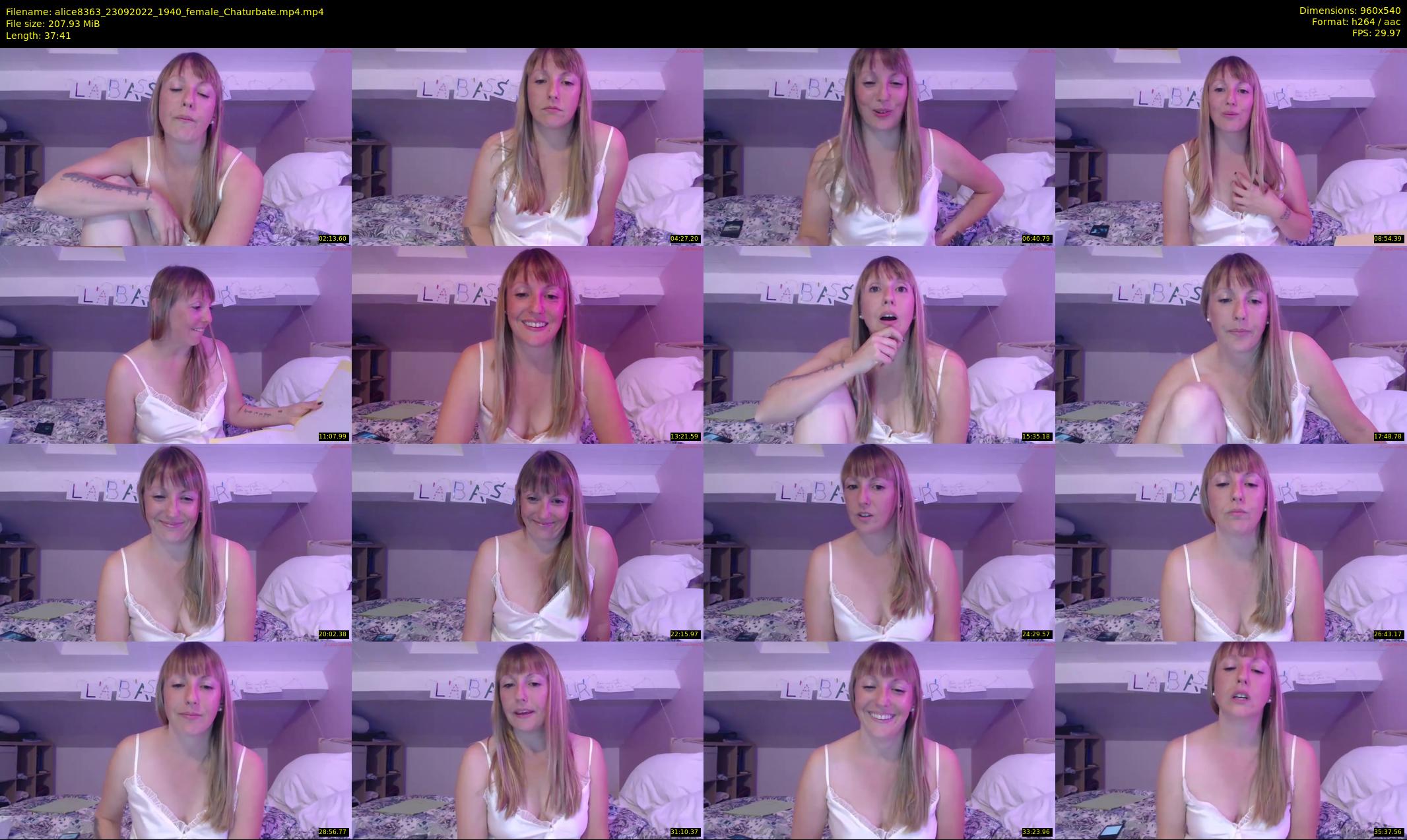 alice8363 — 38 minute Chaturbate female cam show recording, 480p, Sep 23, 2022