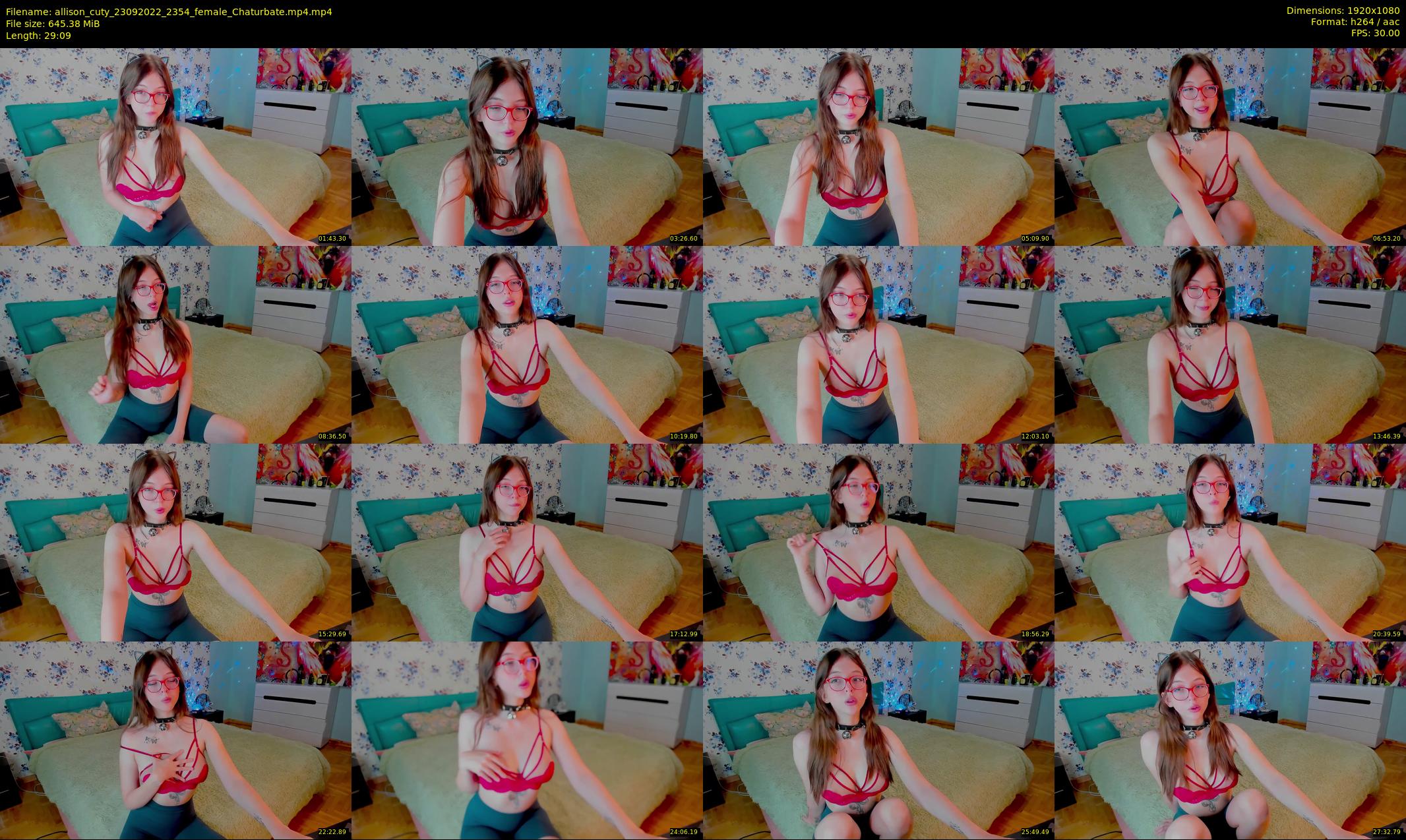 allison_cuty — 30 minute Chaturbate female cam show recording, 1080p, Sep 23, 2022