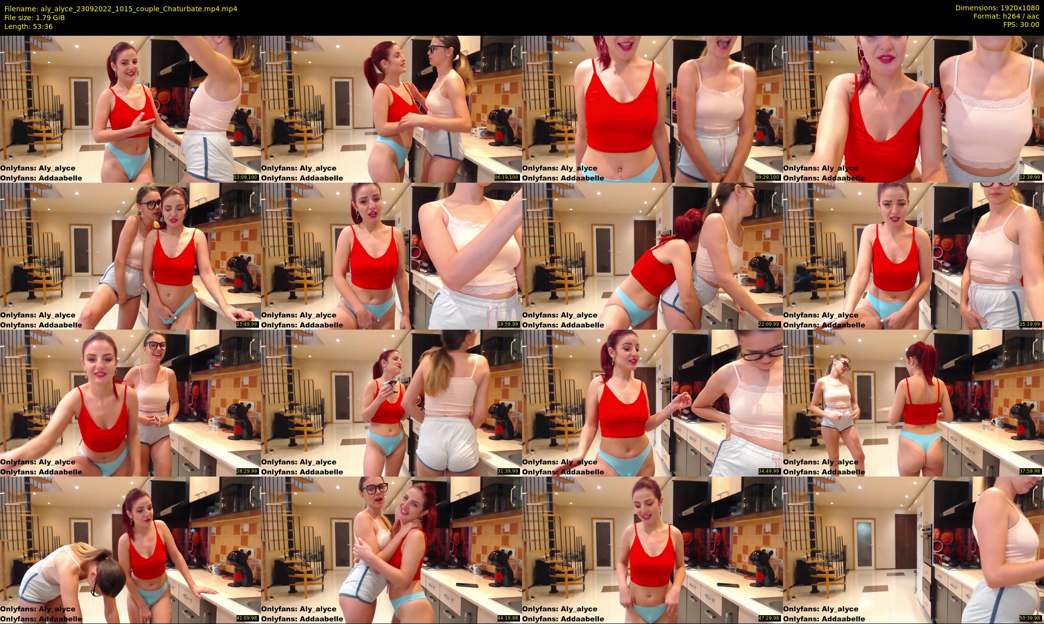 aly_alyce — 54 minute Chaturbate female cam show recording, 1080p, Sep 23, 2022