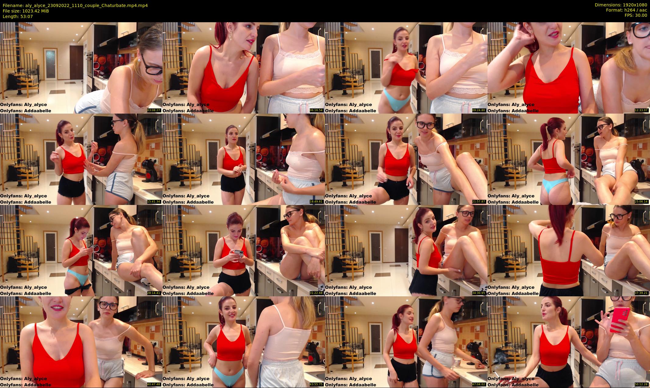 aly_alyce — 54 minute Chaturbate female cam show recording, 1080p, Sep 23, 2022