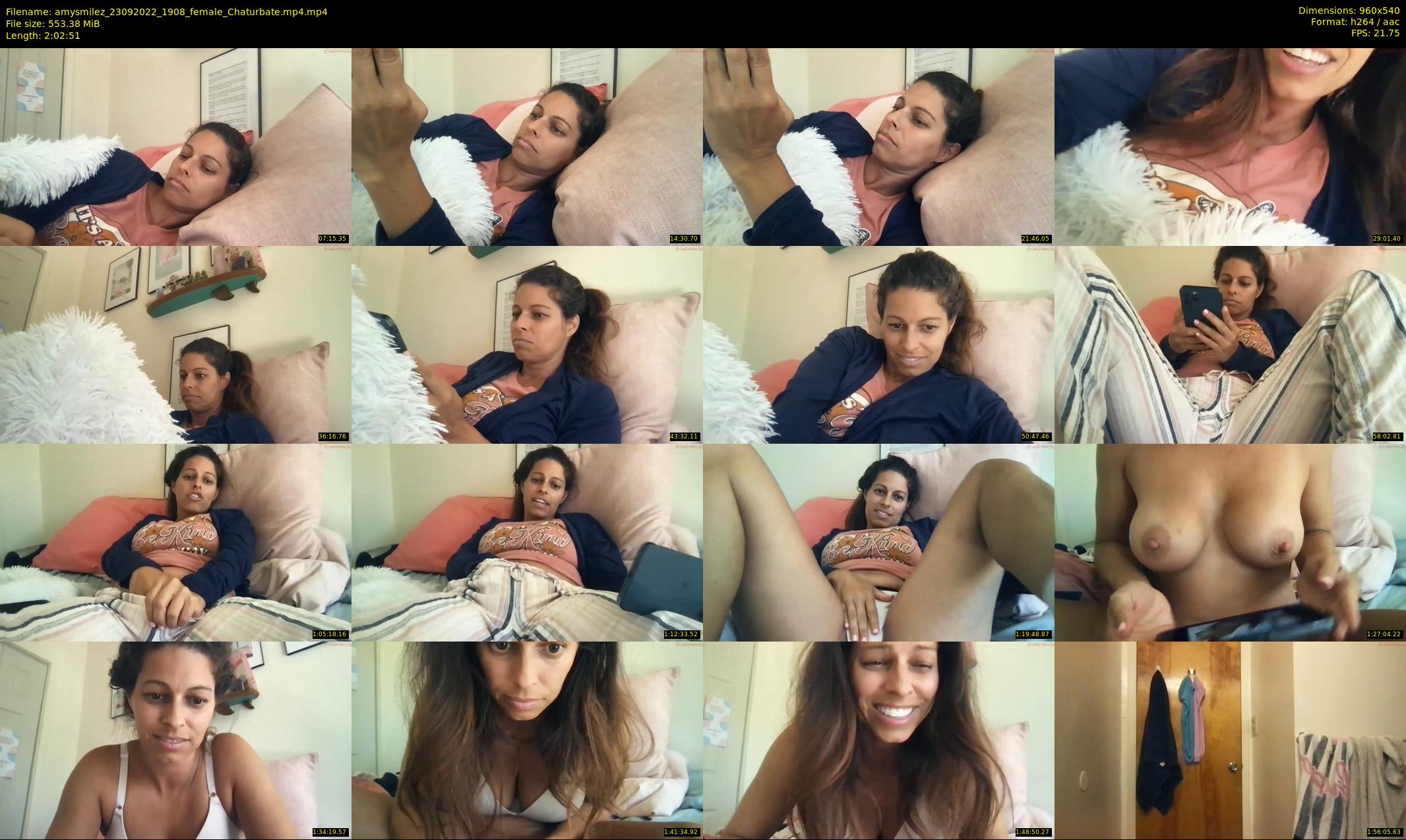 amysmilez — 123 minute Chaturbate female cam show recording, 480p, Sep 23, 2022