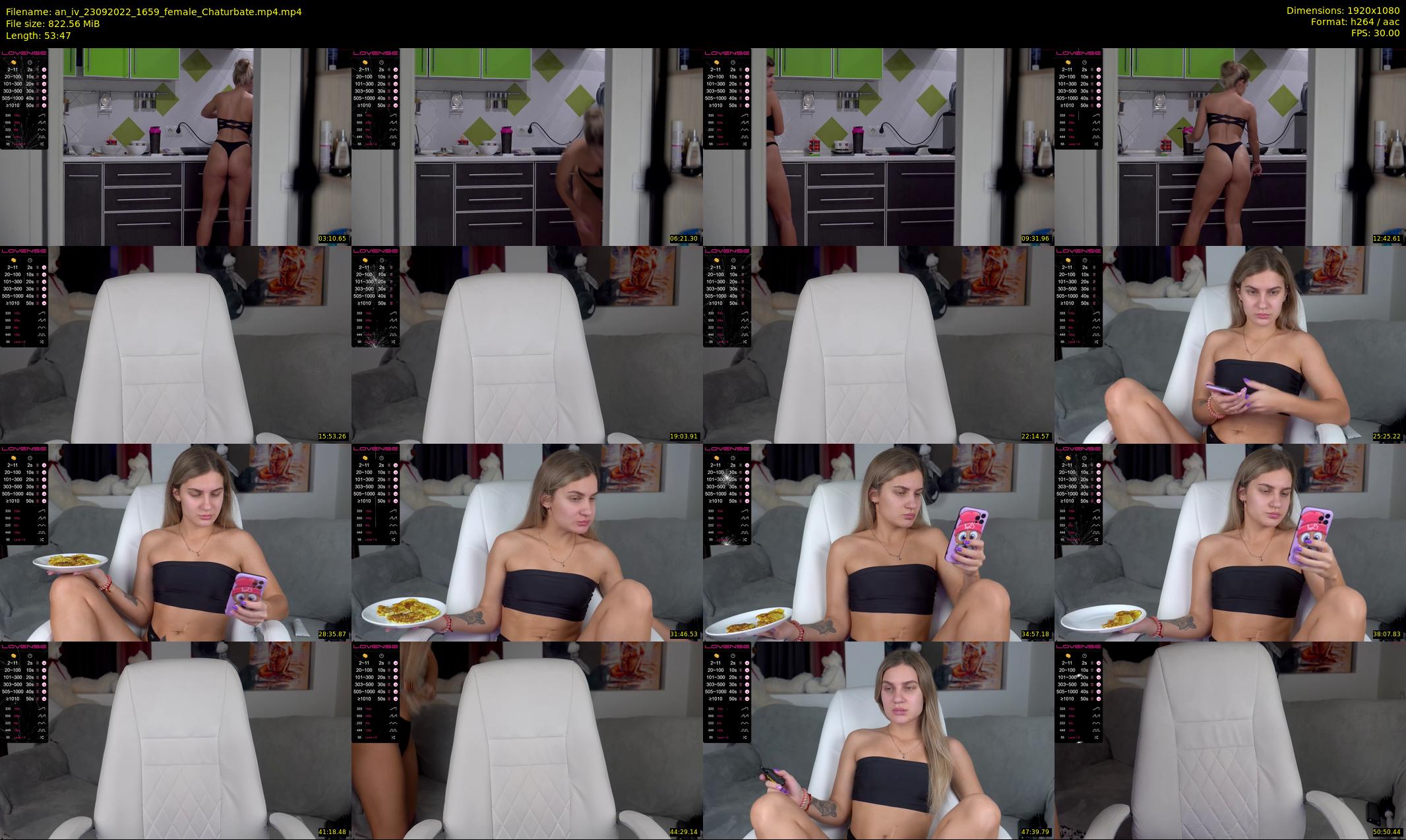an_iv — 54 minute Chaturbate female cam show recording, 1080p, Sep 23, 2022