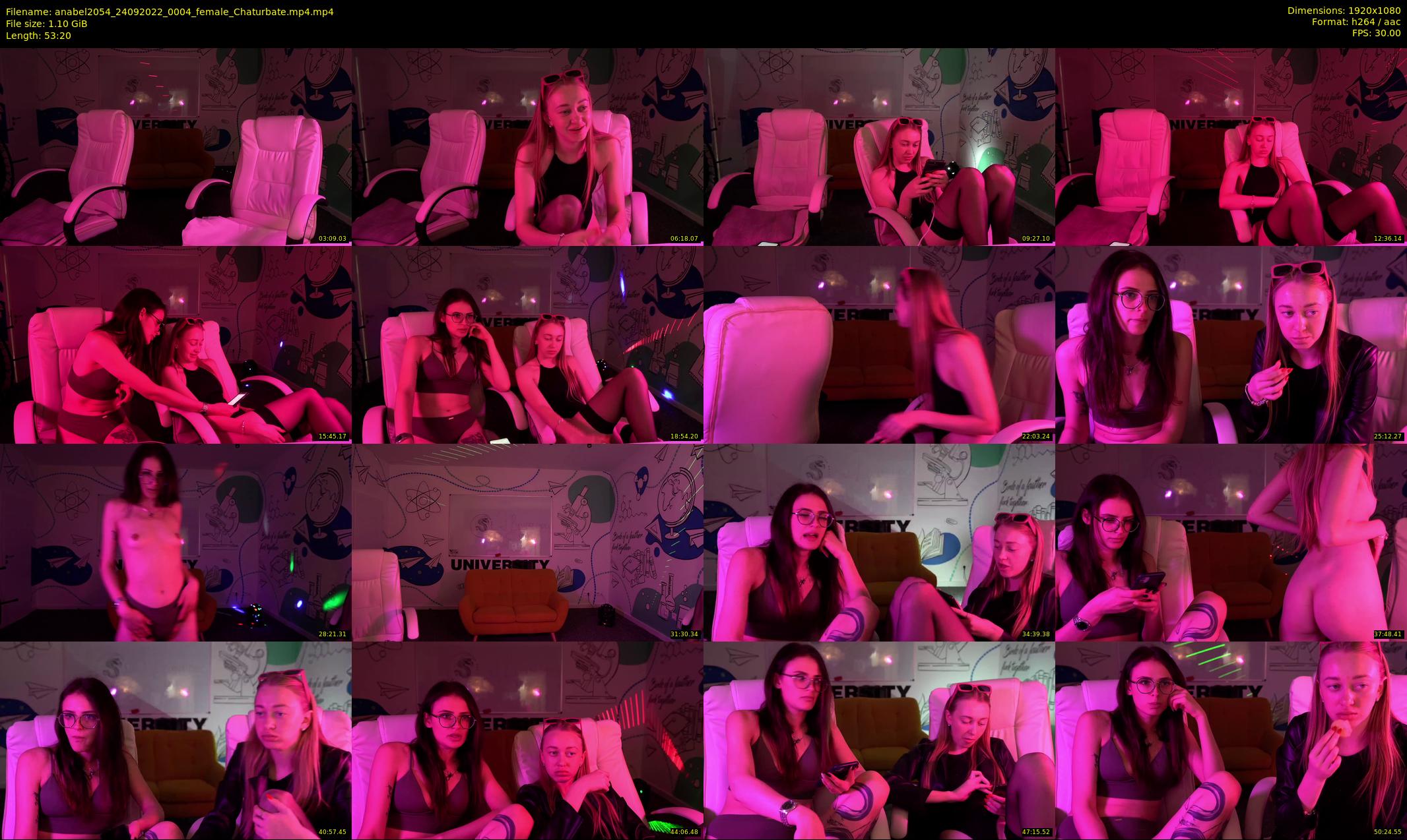 anabel2054 — 54 minute Chaturbate female cam show recording, 1080p, Sep 24, 2022