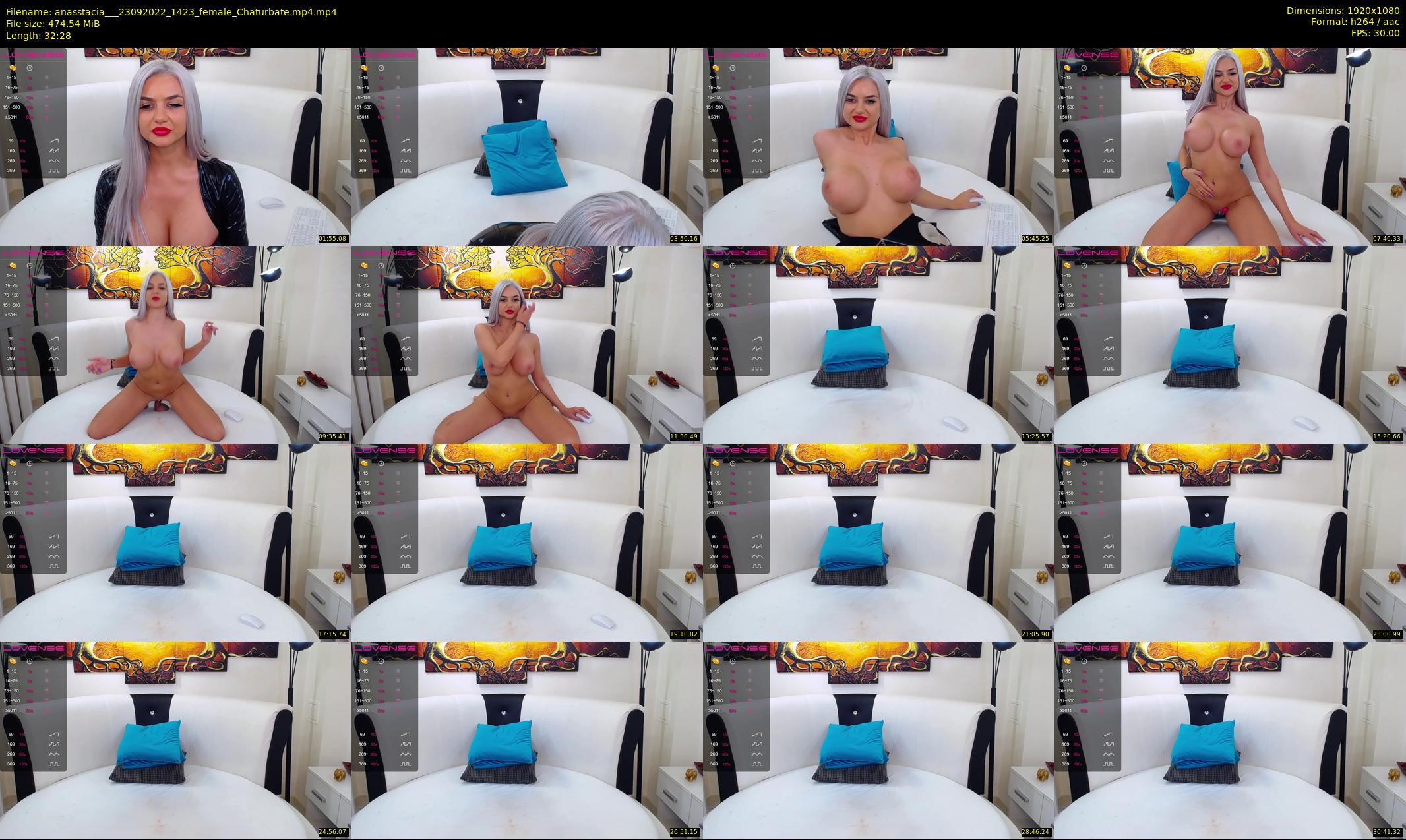 anasstacia__ — 33 minute Chaturbate female cam show recording, 1080p, Sep 23, 2022