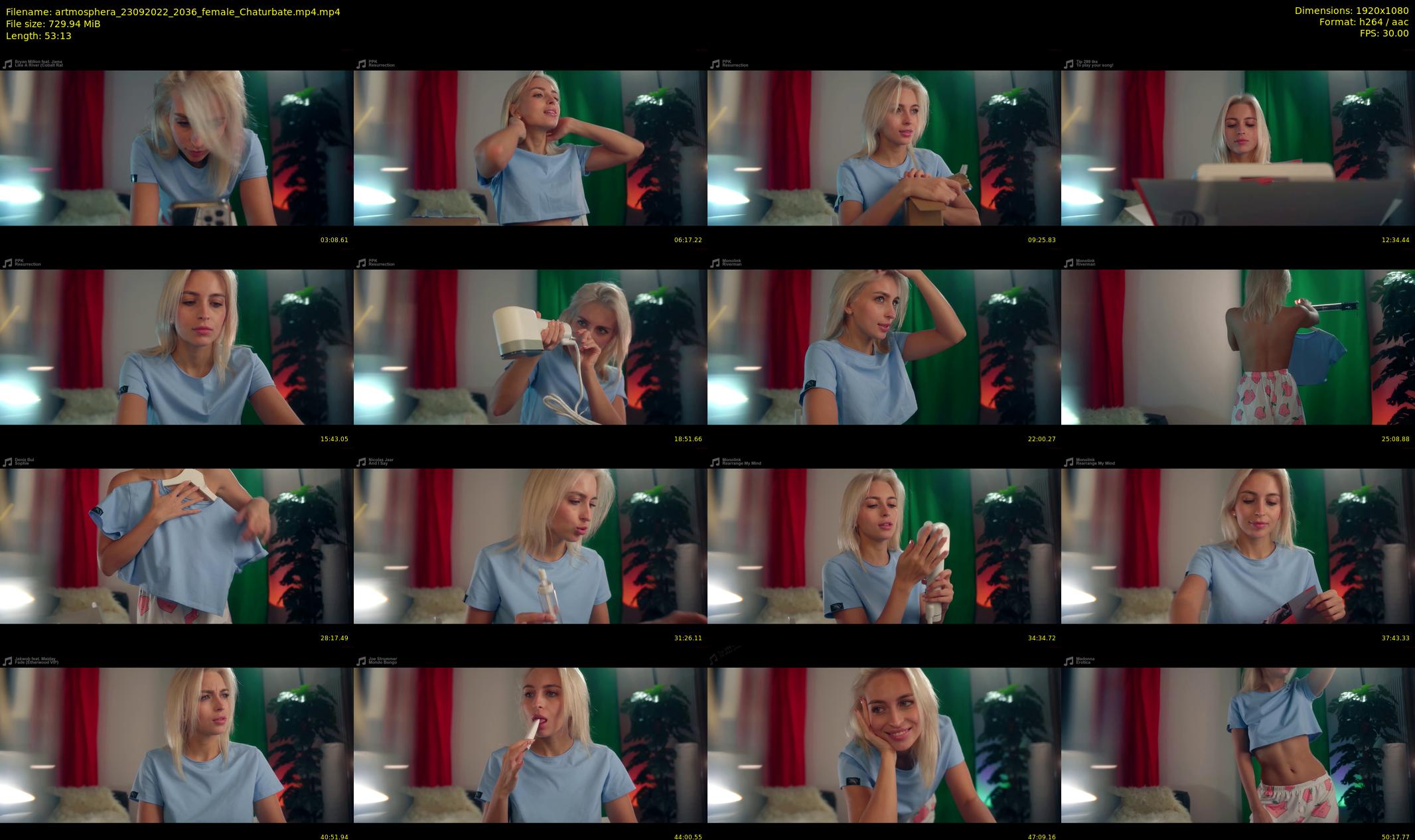 artmosphera — 54 minute Chaturbate female cam show recording, 1080p, Sep 23, 2022