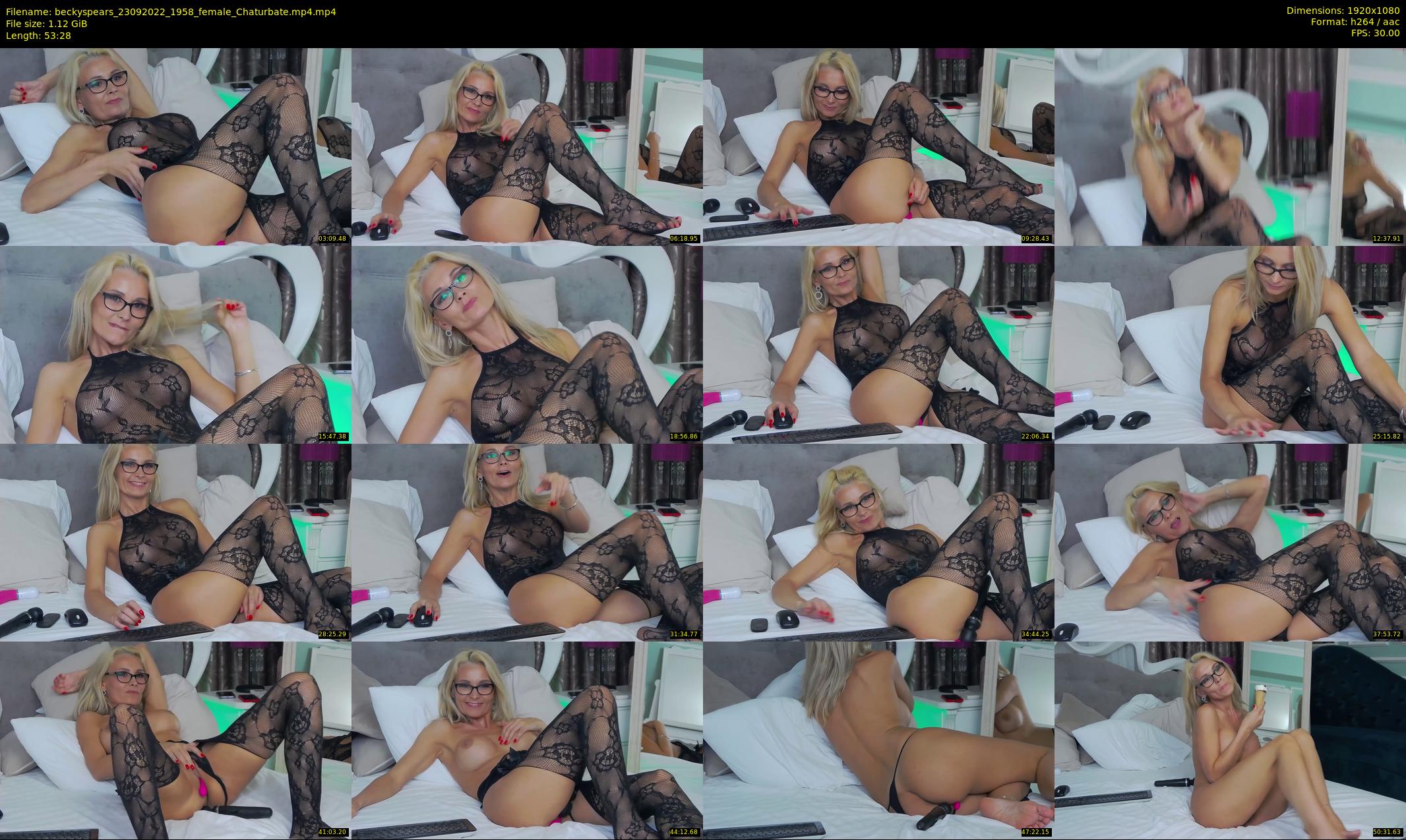 beckyspears — 54 minute Chaturbate female cam show recording, 1080p, Sep 23, 2022