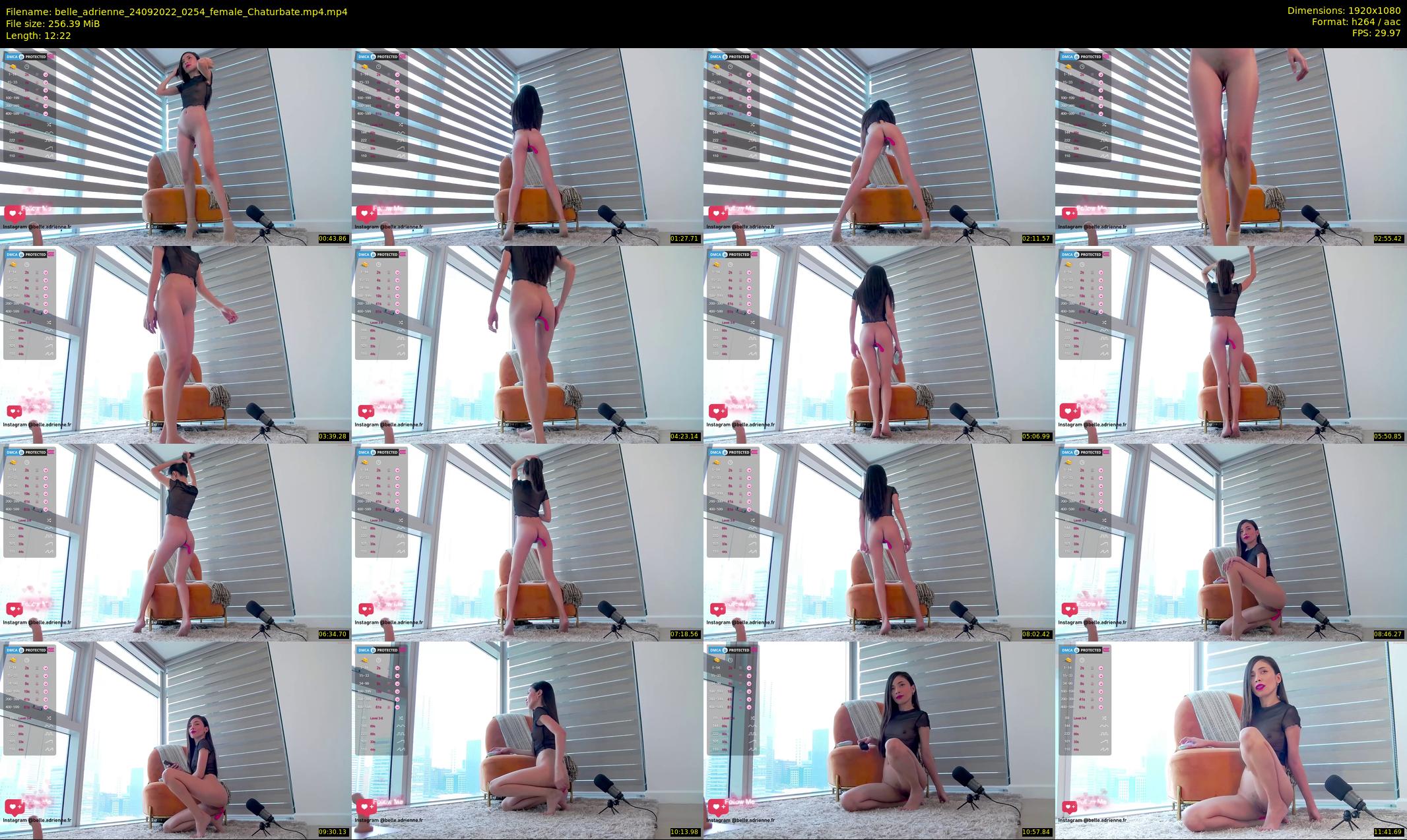 belle_adrienne — 13 minute Chaturbate couple cam show recording, 1080p, Sep 24, 2022