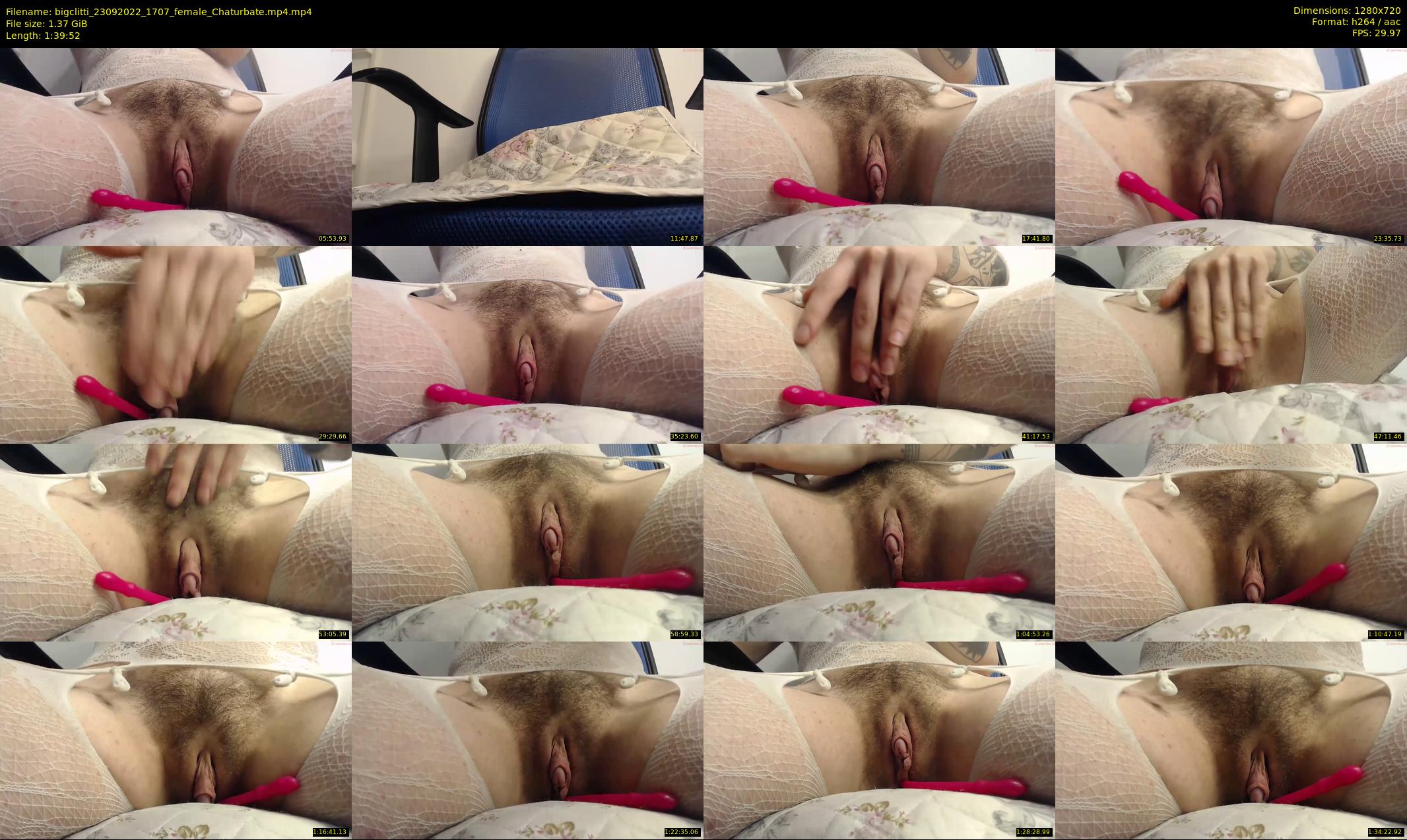 bigclitti — 100 minute Chaturbate female cam show recording, 720p, Sep 23, 2022