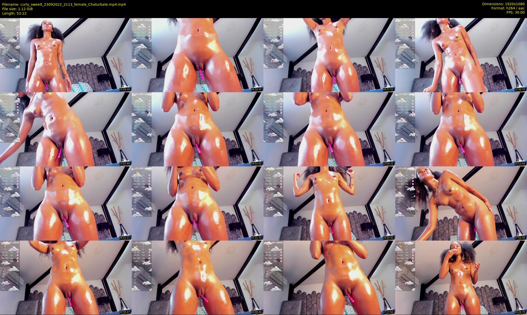 curly_sweett — 54 minute Chaturbate female cam show recording, 1080p, Sep 23, 2022