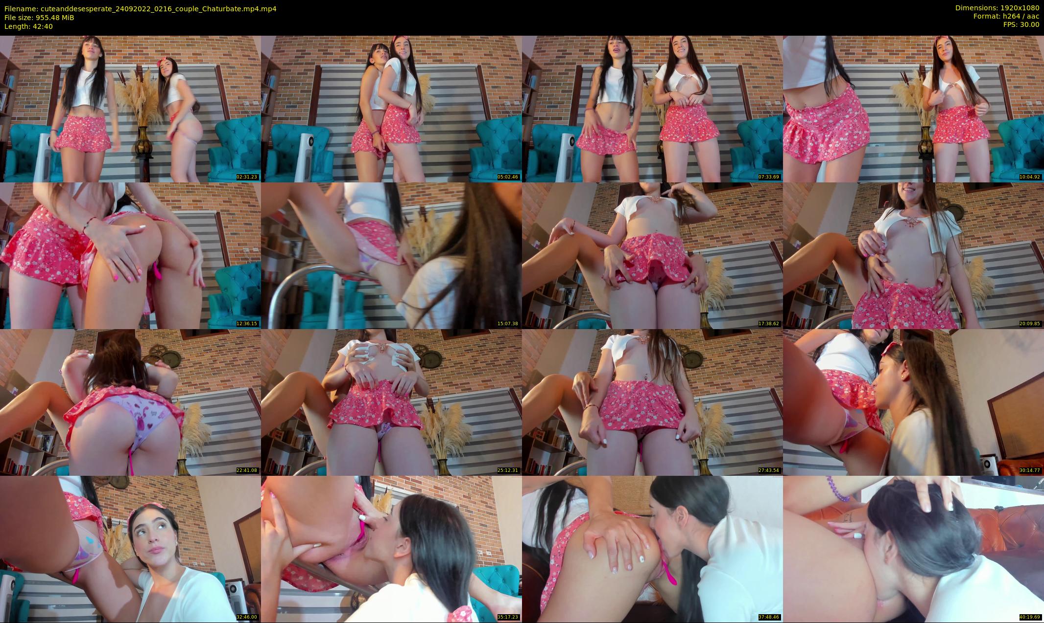cuteanddesesperate — 43 minute Chaturbate female cam show recording, 1080p, Sep 24, 2022
