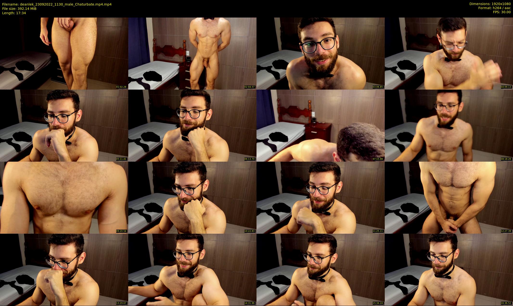 deanlek — 18 minute Chaturbate male cam show recording, 1080p, Sep 23, 2022