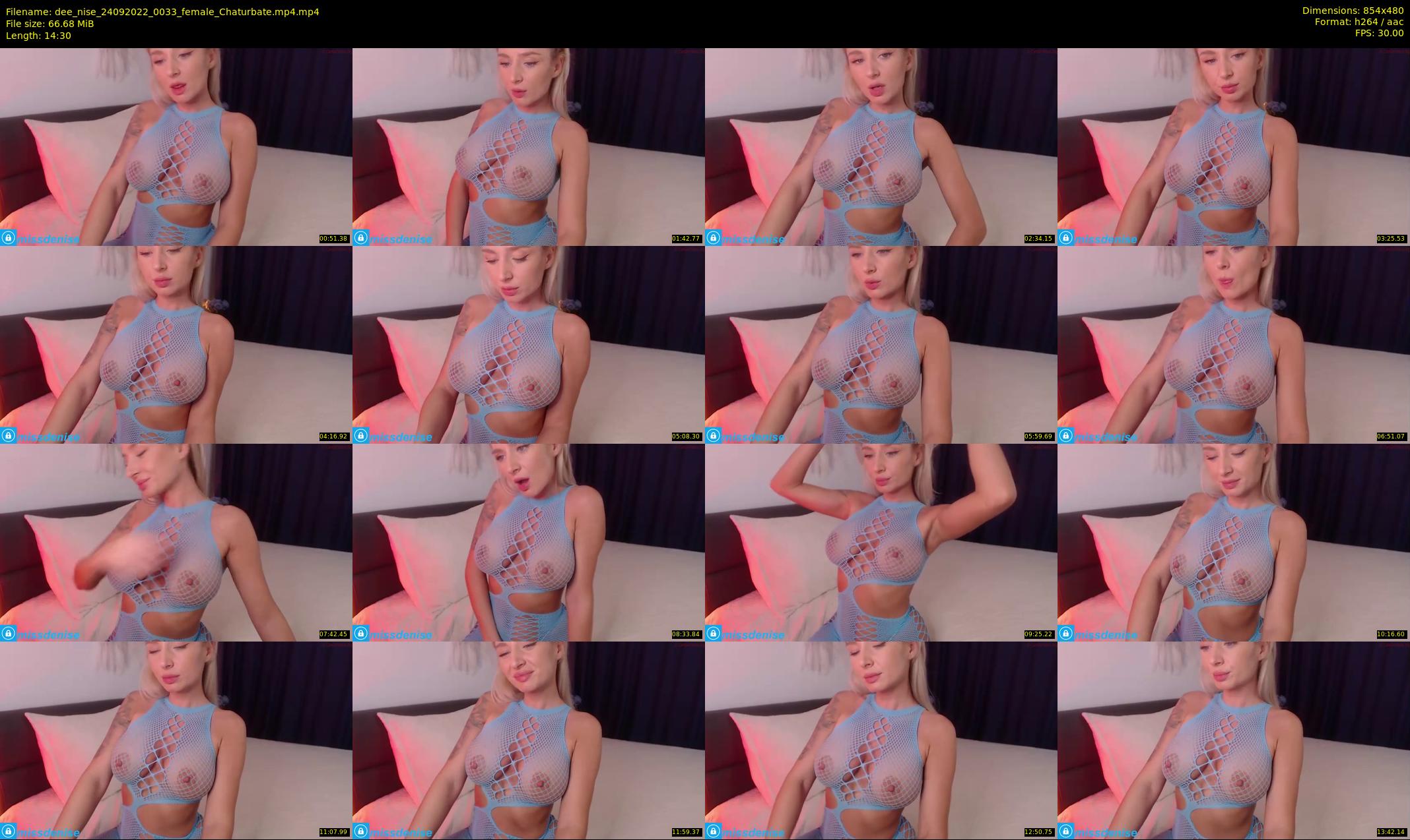 dee_nise — 15 minute Chaturbate female cam show recording, 480p, Sep 24, 2022