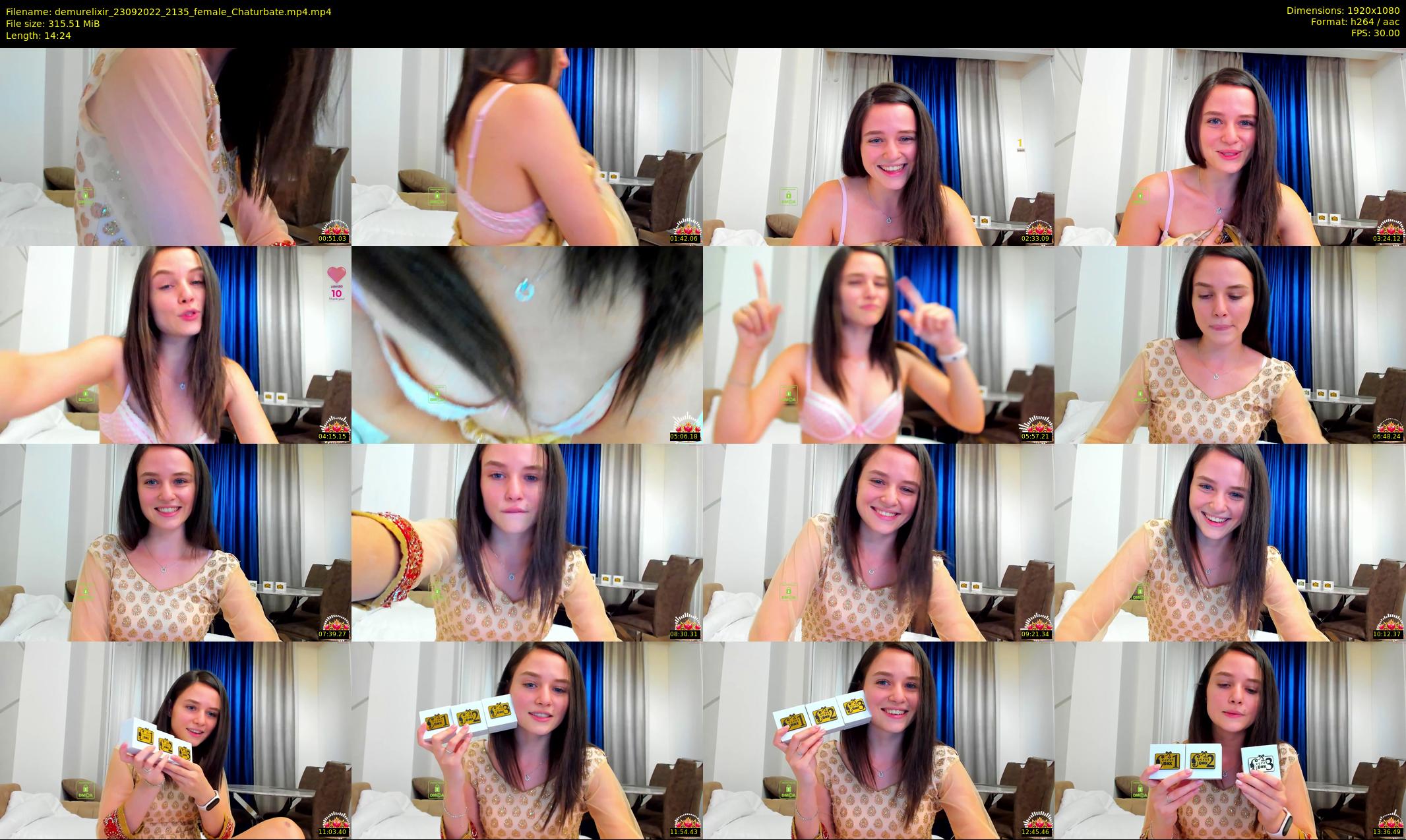 demurelixir — 15 minute Chaturbate female cam show recording, 1080p, Sep 23, 2022