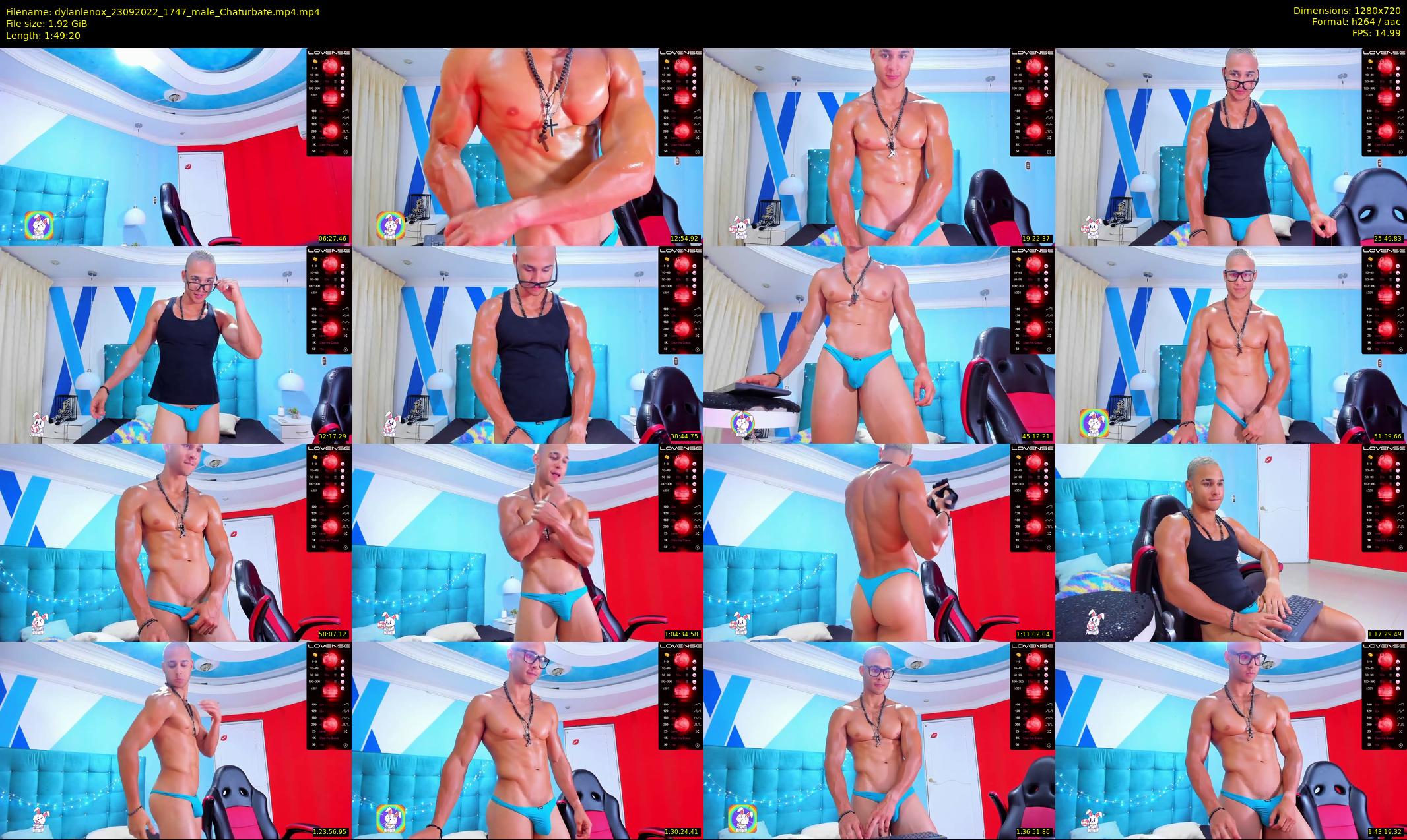 dylanlenox — 110 minute Chaturbate male cam show recording, 720p, Sep 23, 2022