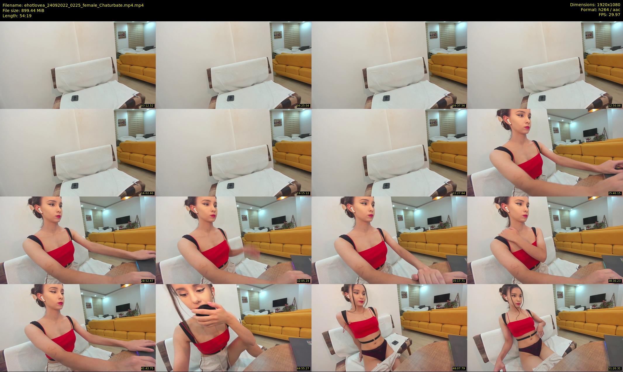 ehotlovea — 55 minute Chaturbate female cam show recording, 1080p, Sep 24, 2022