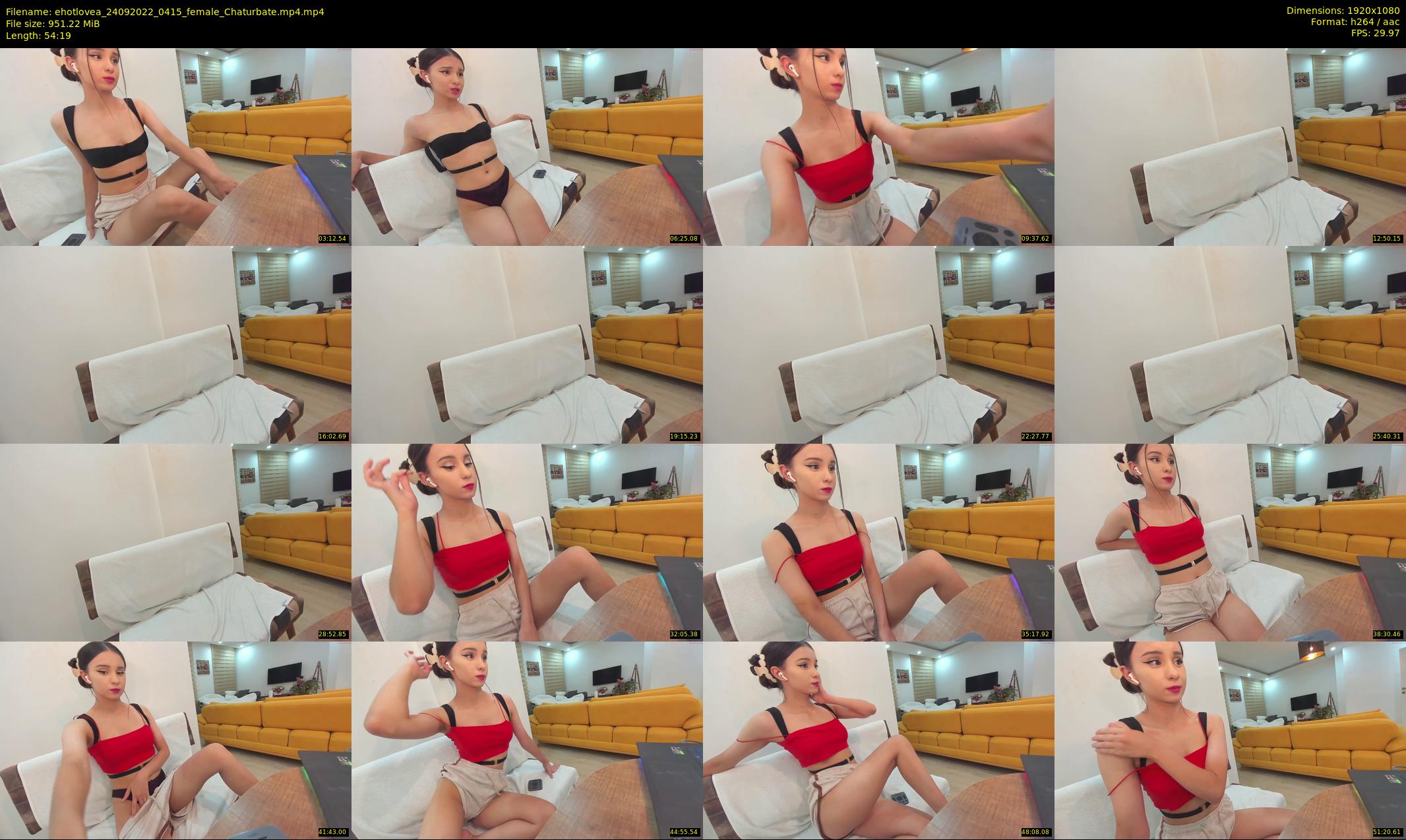ehotlovea — 55 minute Chaturbate female cam show recording, 1080p, Sep 24, 2022