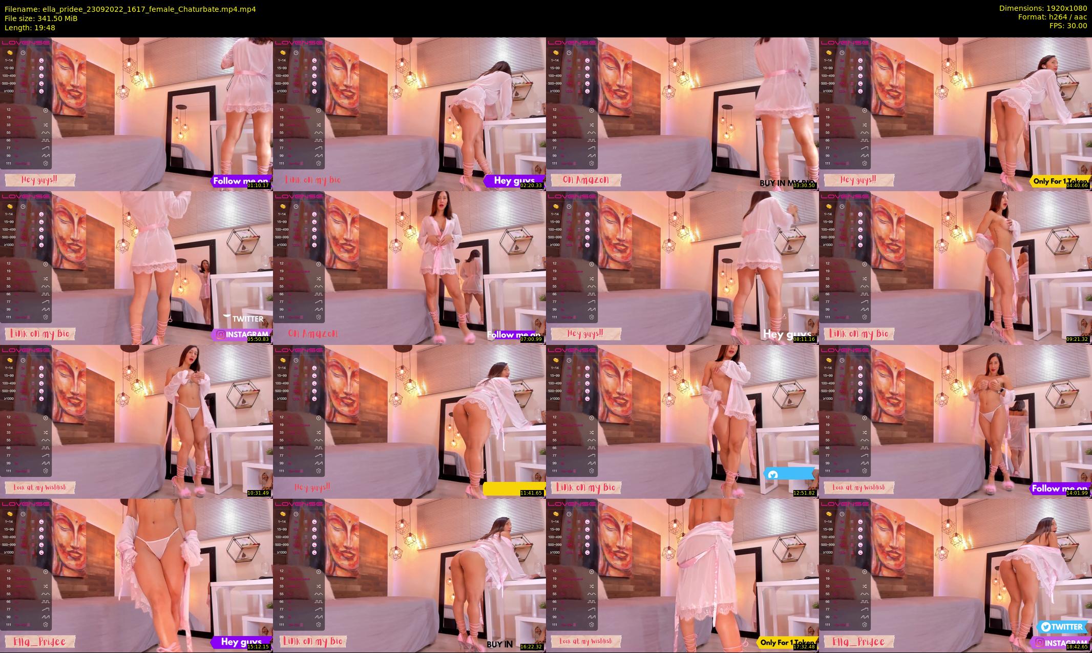 ella_pridee — 20 minute Chaturbate female cam show recording, 1080p, Sep 23, 2022