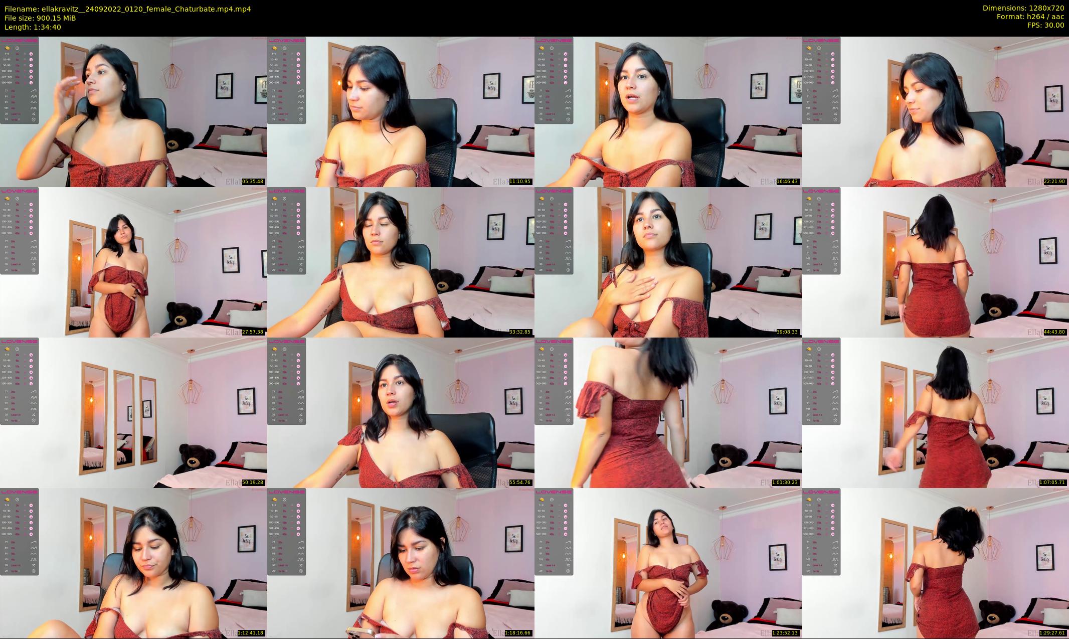 ellakravitz_ — 95 minute Chaturbate female cam show recording, 720p, Sep 24, 2022