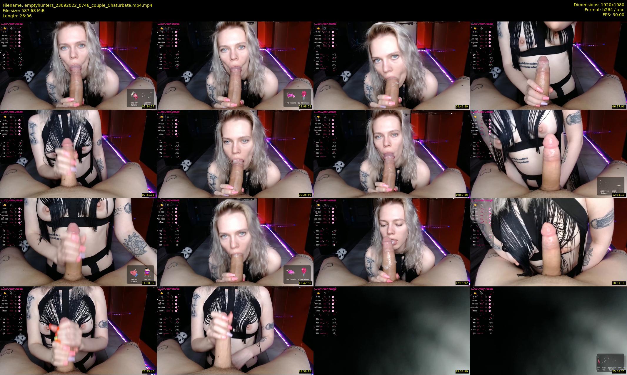 emptyhunters — 27 minute Chaturbate couple cam show recording, 1080p, Sep 23, 2022