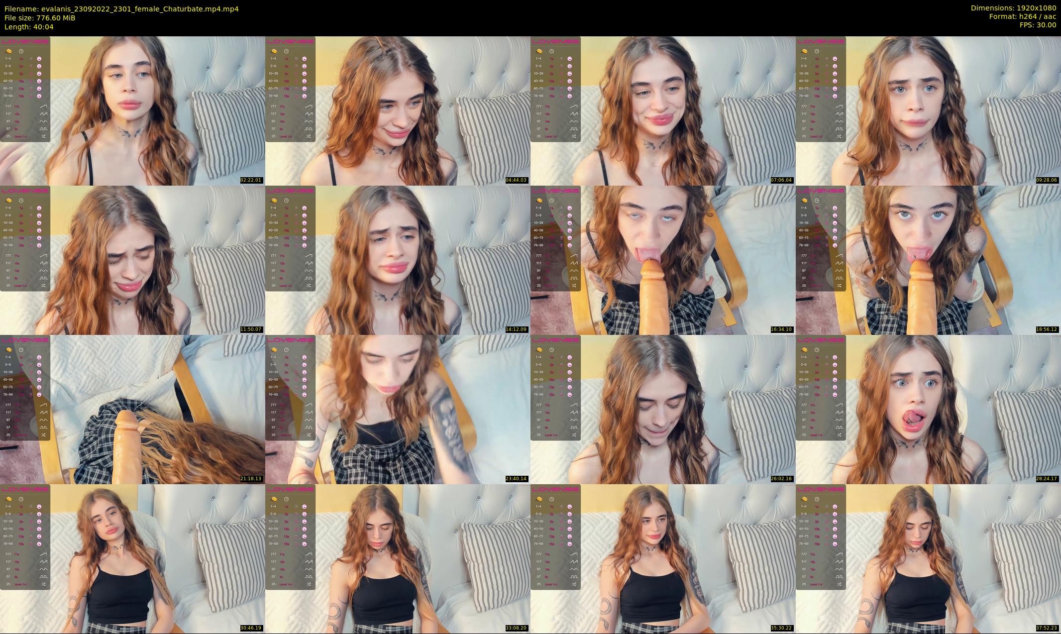 evalanis — 41 minute Chaturbate couple cam show recording, 1080p, Sep 23, 2022