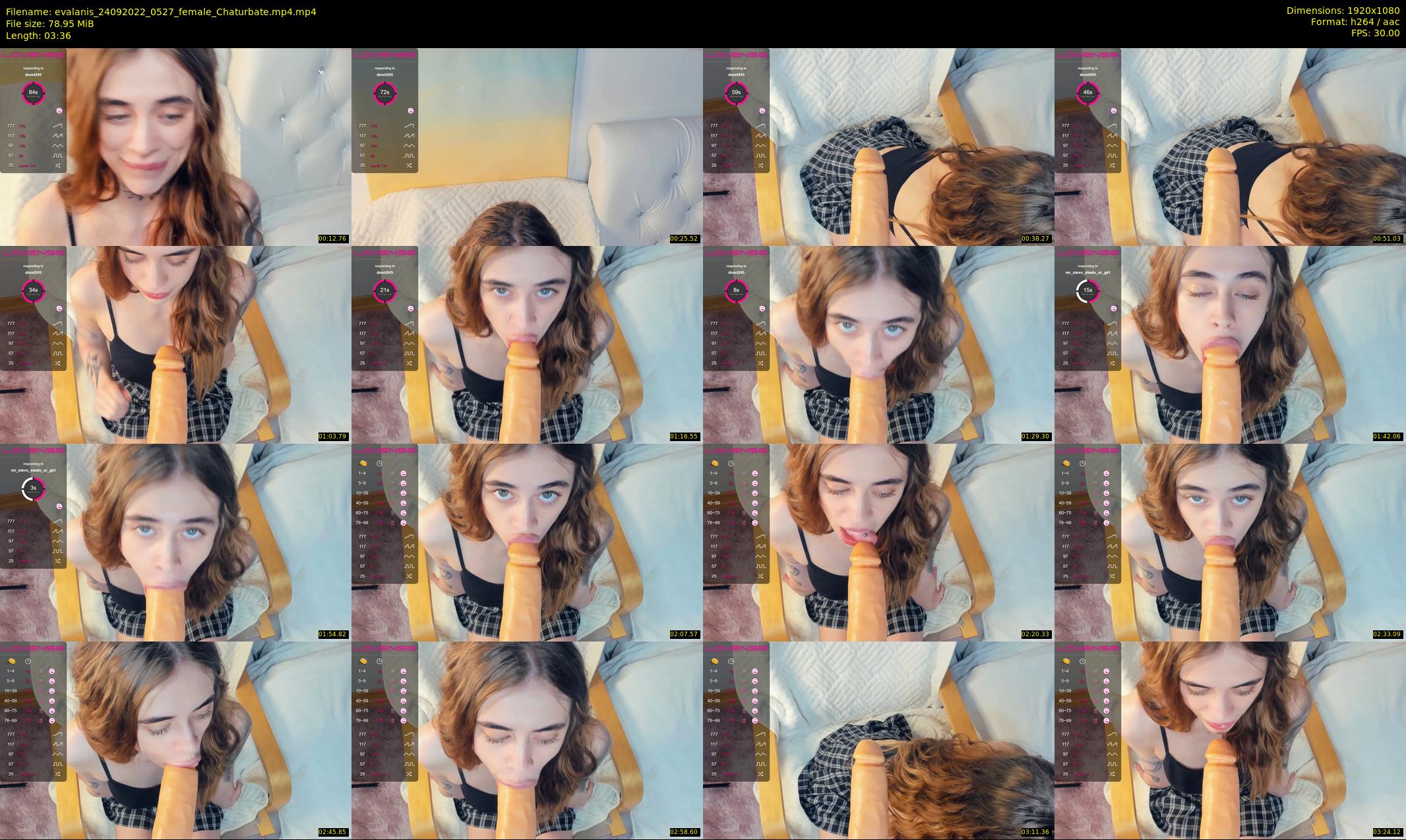 evalanis — 4 minute Chaturbate couple cam show recording, 1080p, Sep 24, 2022