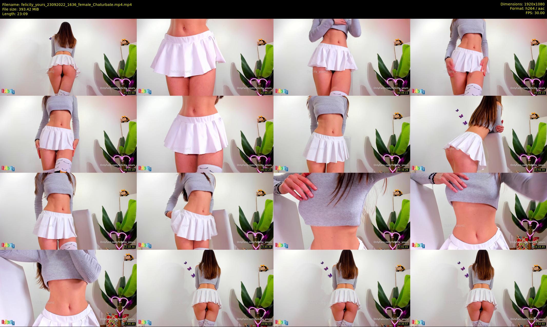 felicity_yours — 24 minute Chaturbate female cam show recording, 1080p, Sep 23, 2022