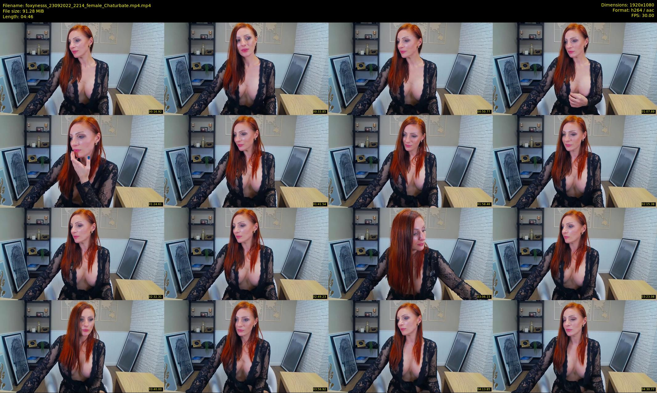 foxynesss — 5 minute Chaturbate female cam show recording, 1080p, Sep 23, 2022