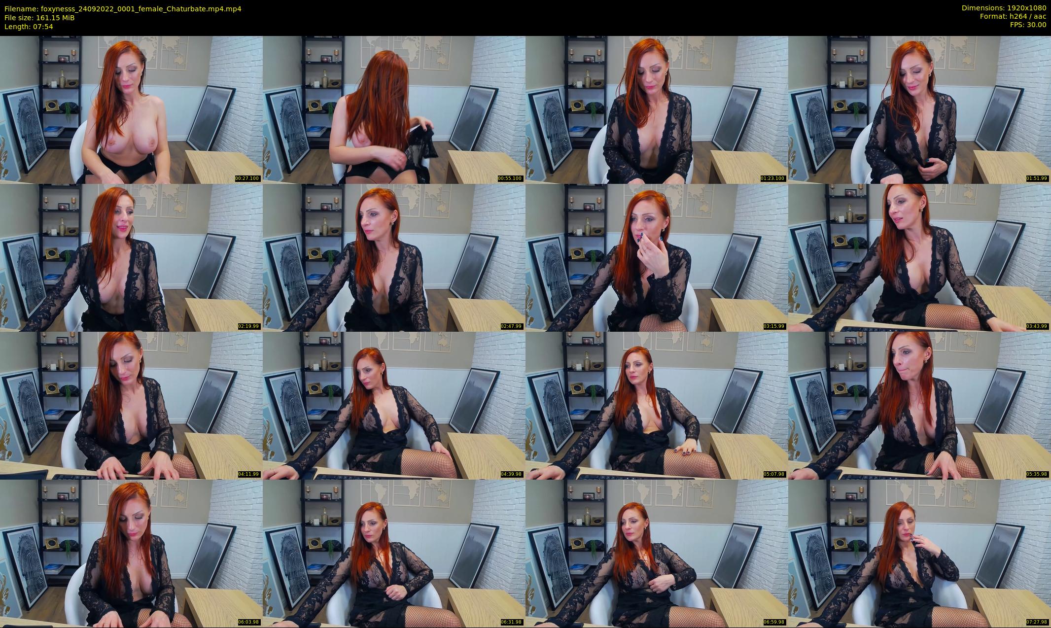 foxynesss — 8 minute Chaturbate female cam show recording, 1080p, Sep 24, 2022