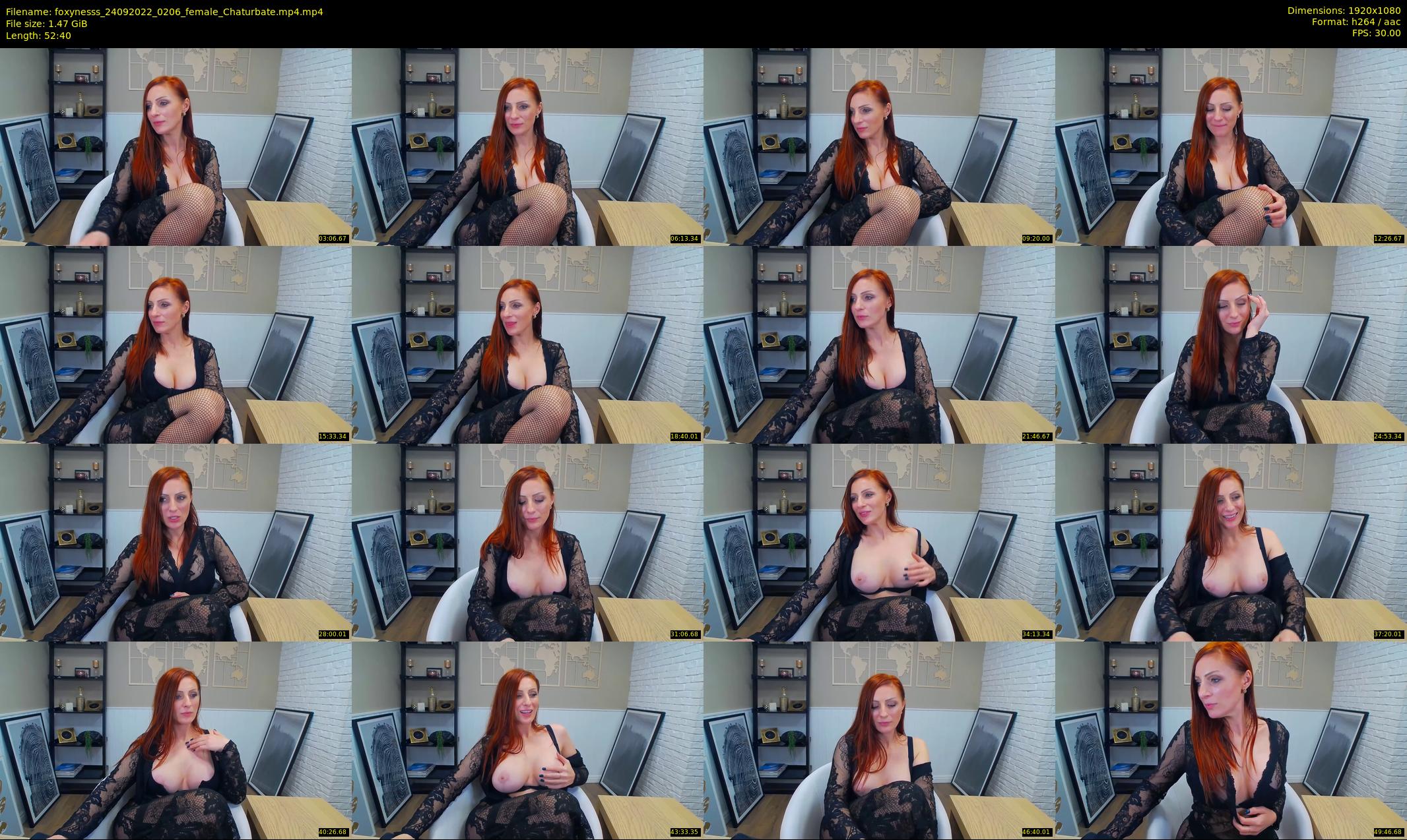 foxynesss — 53 minute Chaturbate female cam show recording, 1080p, Sep 24, 2022
