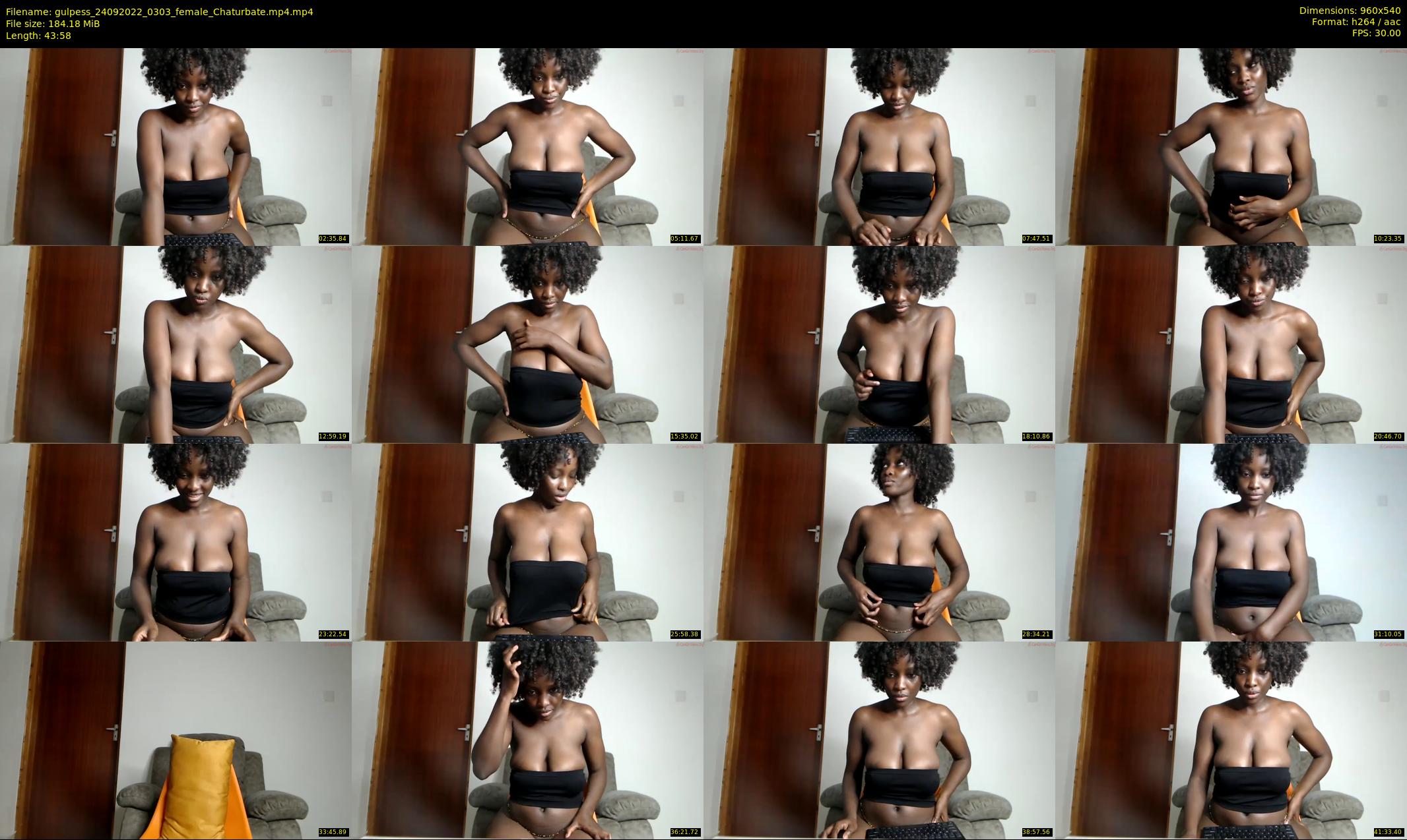 gulpess — 44 minute Chaturbate female cam show recording, 480p, Sep 24, 2022
