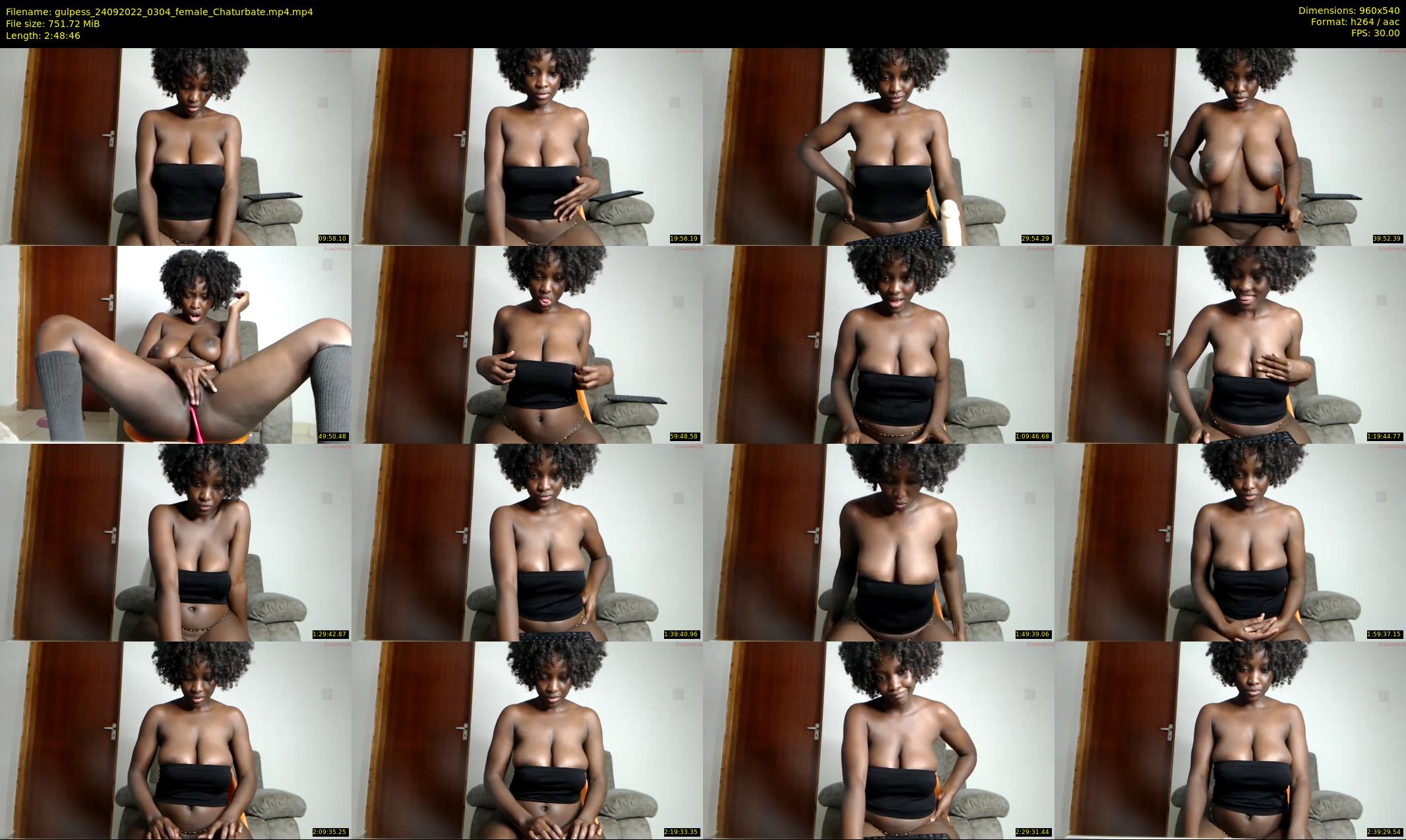 gulpess — 169 minute Chaturbate female cam show recording, 480p, Sep 24, 2022