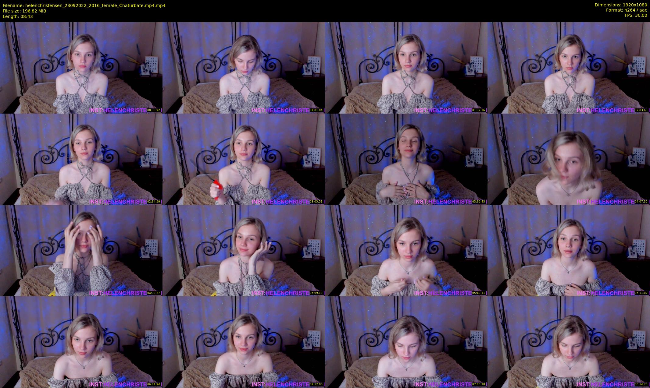 helenchristensen — 9 minute Chaturbate female cam show recording, 1080p, Sep 23, 2022
