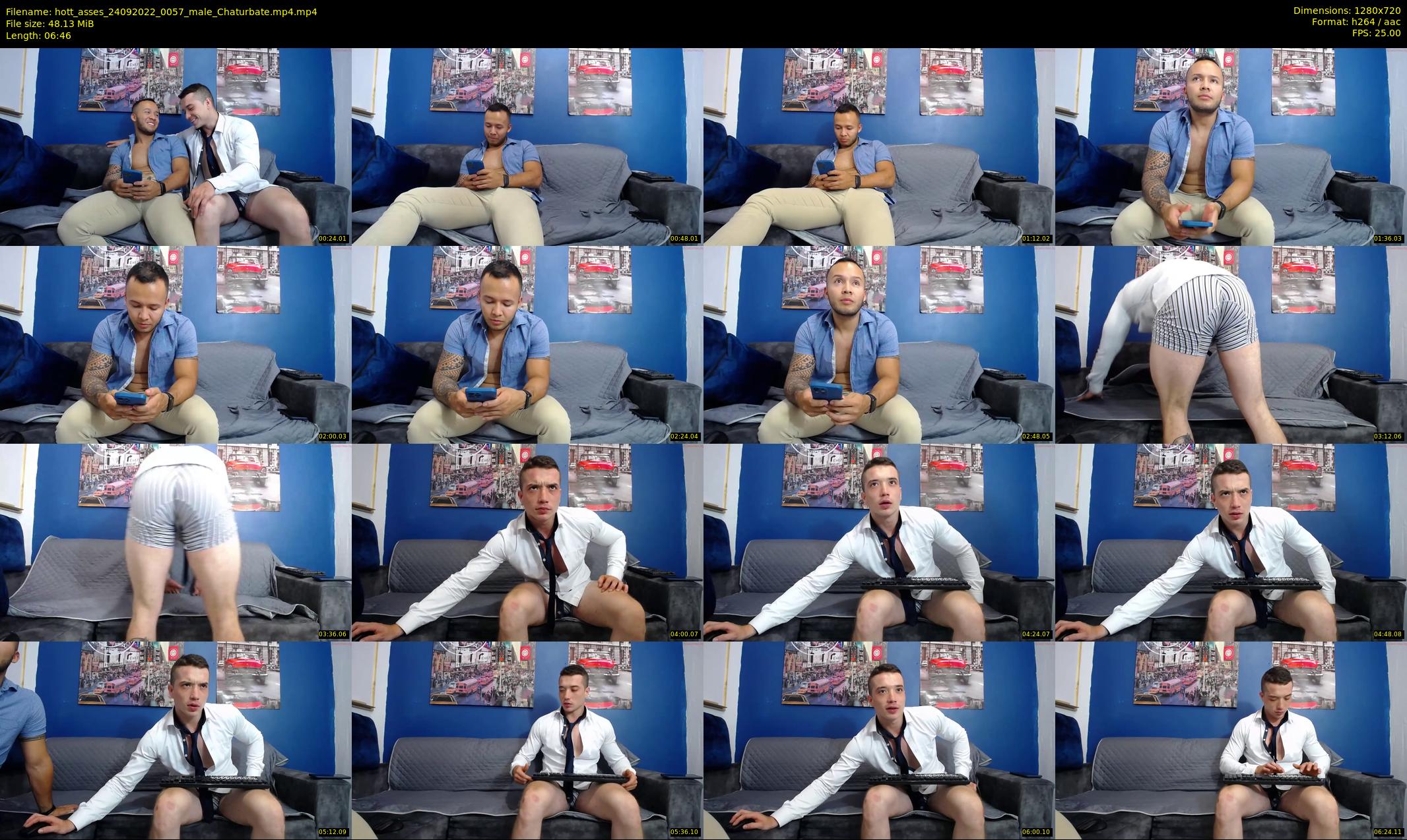 hott_asses — 7 minute Chaturbate male cam show recording, 720p, Sep 24, 2022