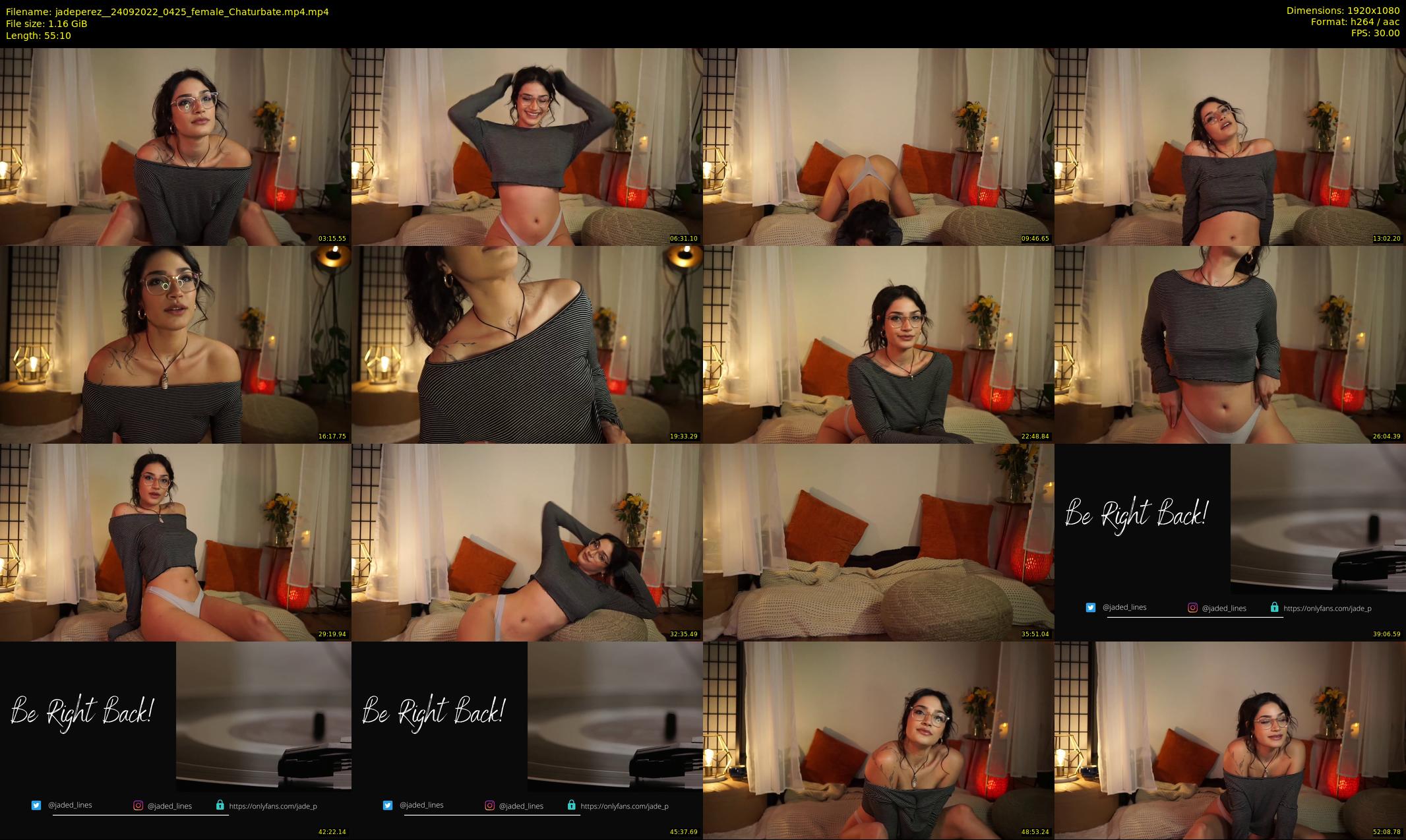 jadeperez_ — 56 minute Chaturbate female cam show recording, 1080p, Sep 24, 2022