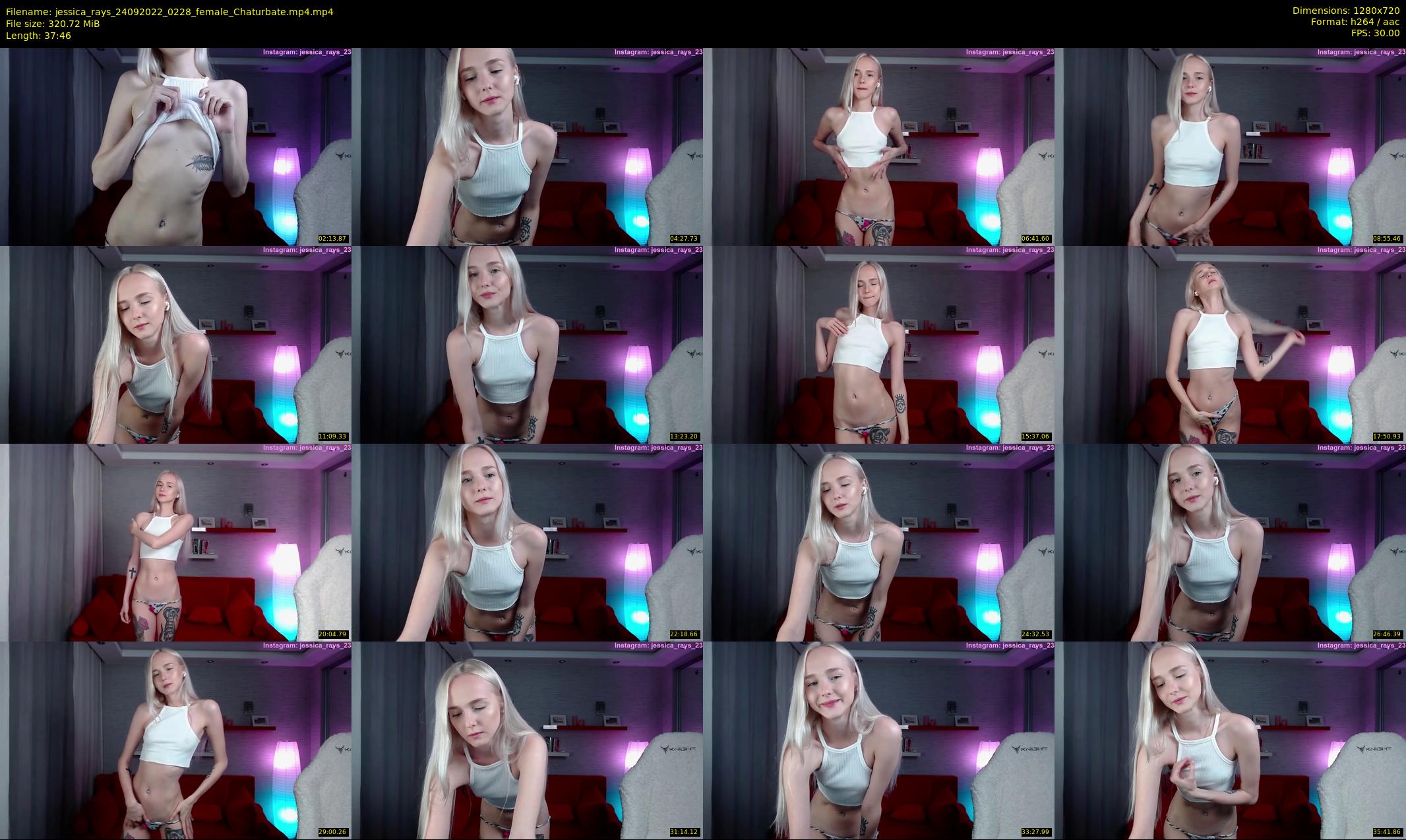 jessica_rays — 38 minute Chaturbate couple cam show recording, 720p, Sep 24, 2022