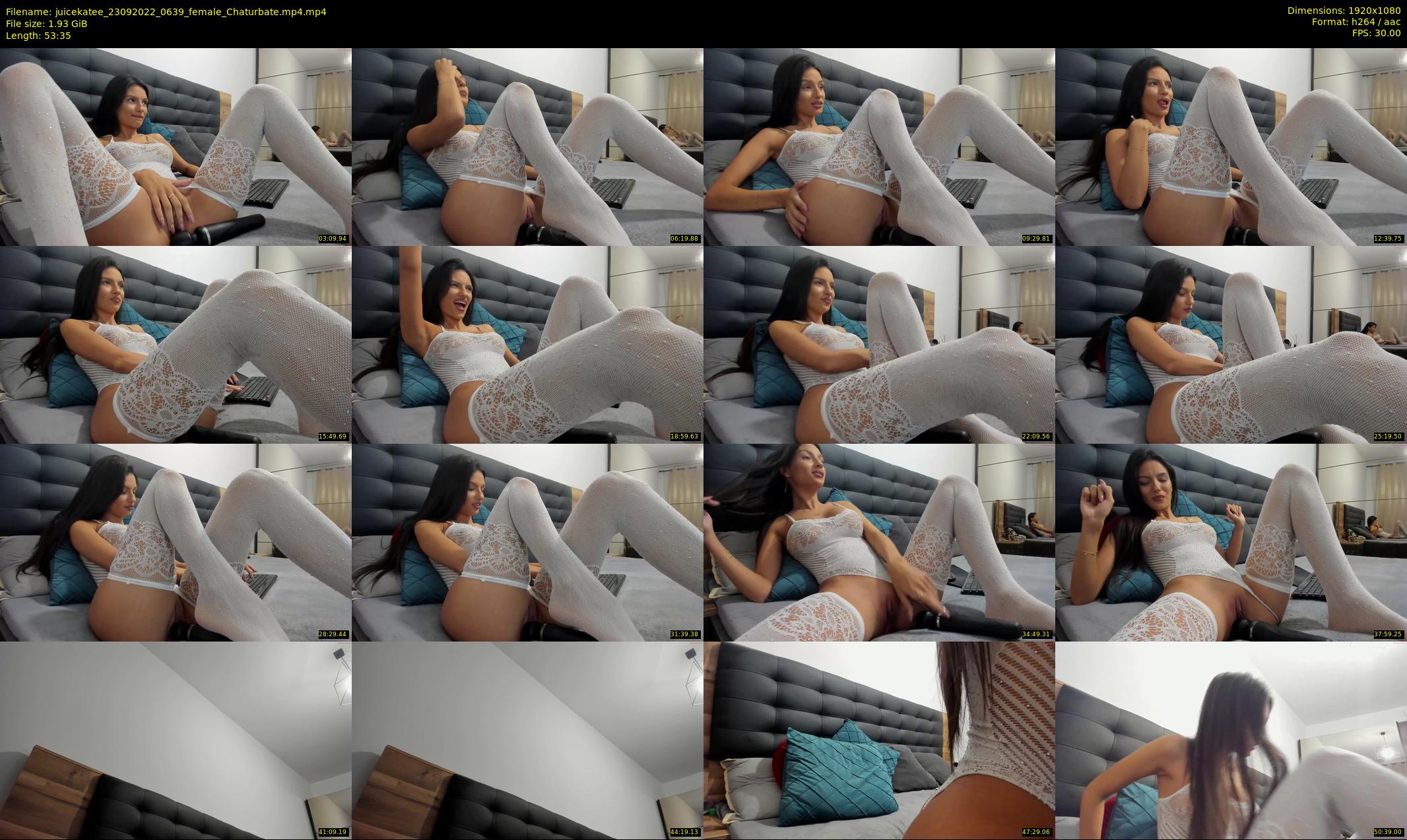 juicekatee — 54 minute Chaturbate female cam show recording, 1080p, Sep 23, 2022