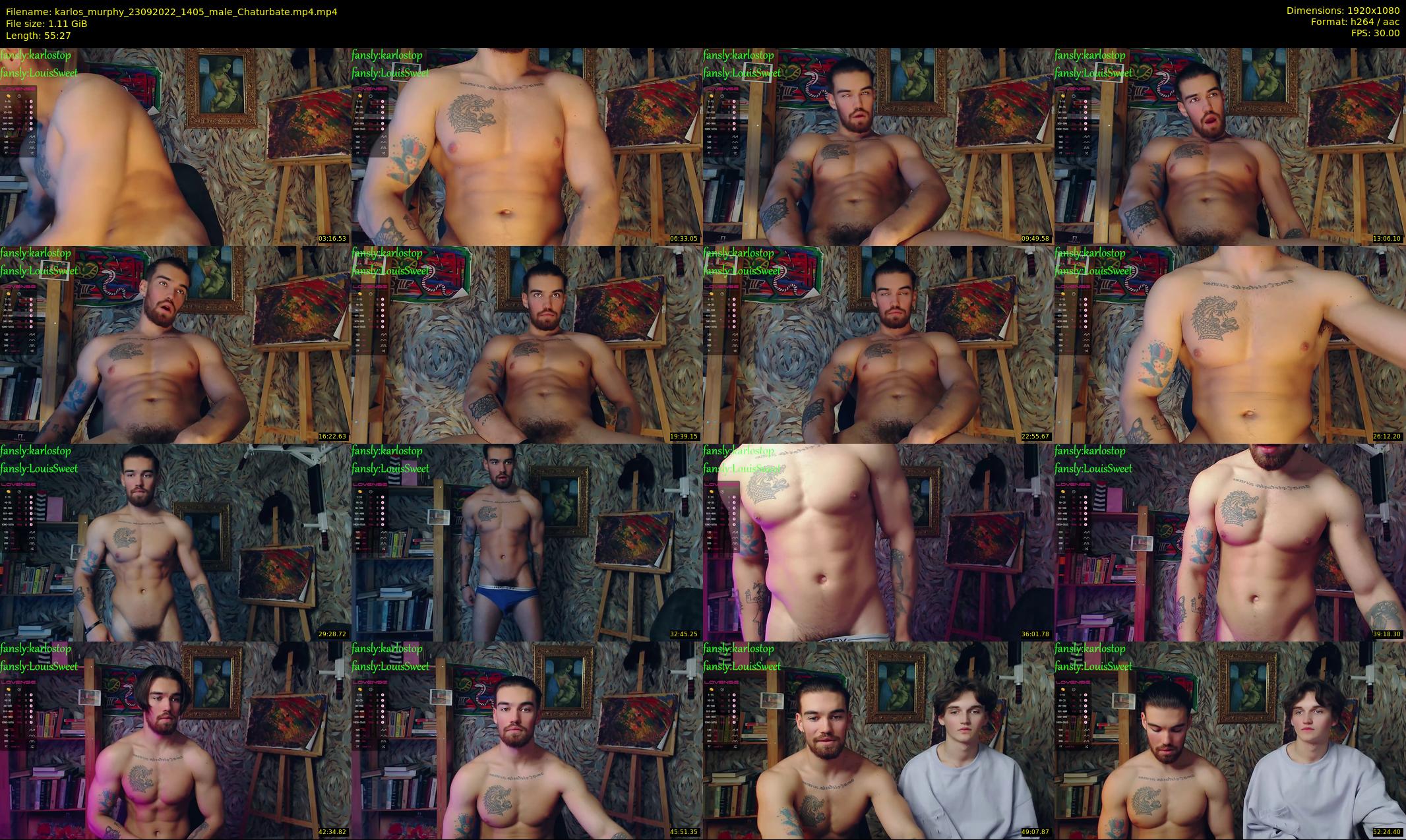 karlos_murphy — 56 minute Chaturbate male cam show recording, 1080p, Sep 23, 2022